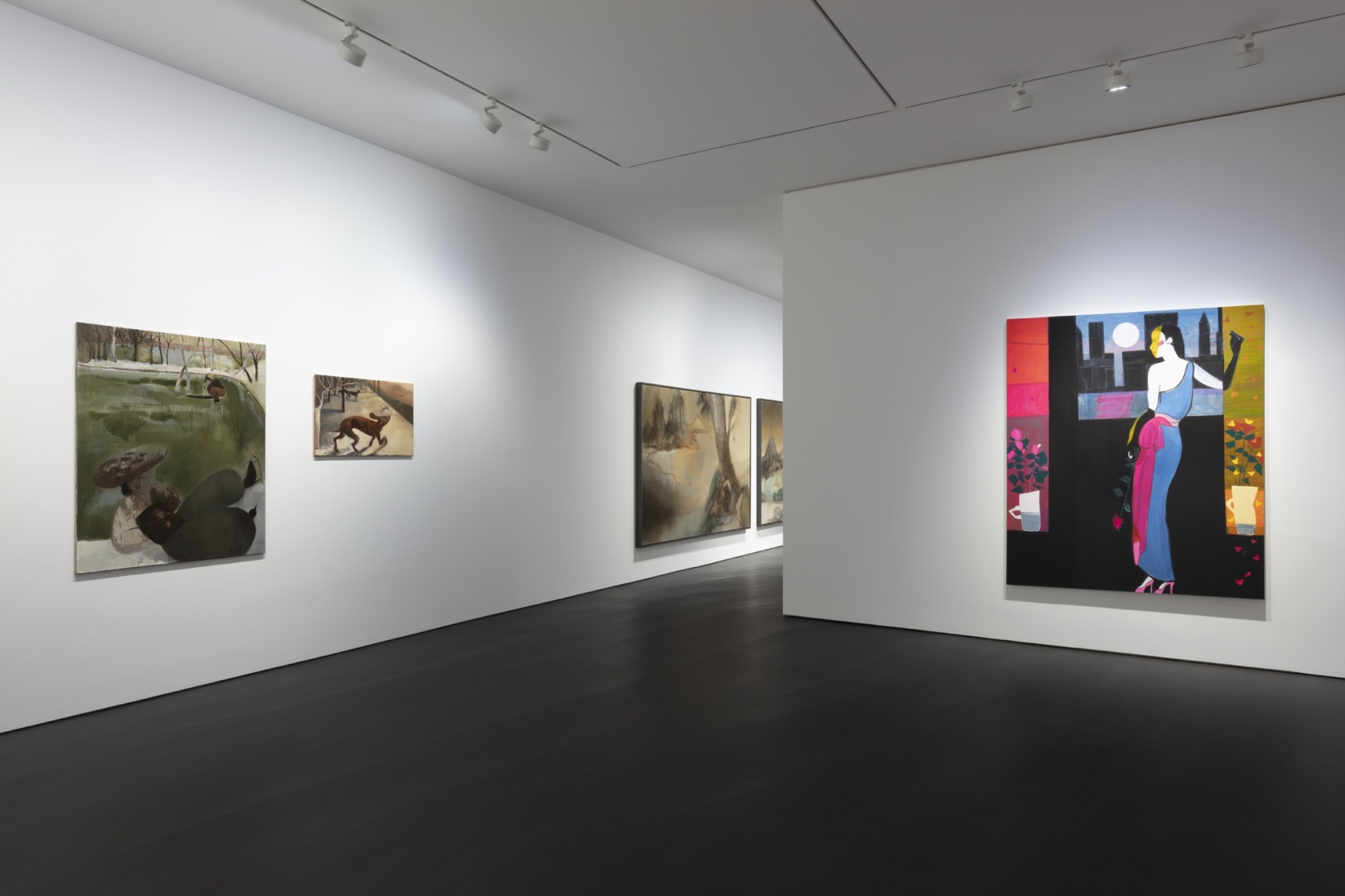 Exhibition view: L'Invitation au voyage, Esther Schipper, Berlin, 2021. Photo © Andrea Rossetti