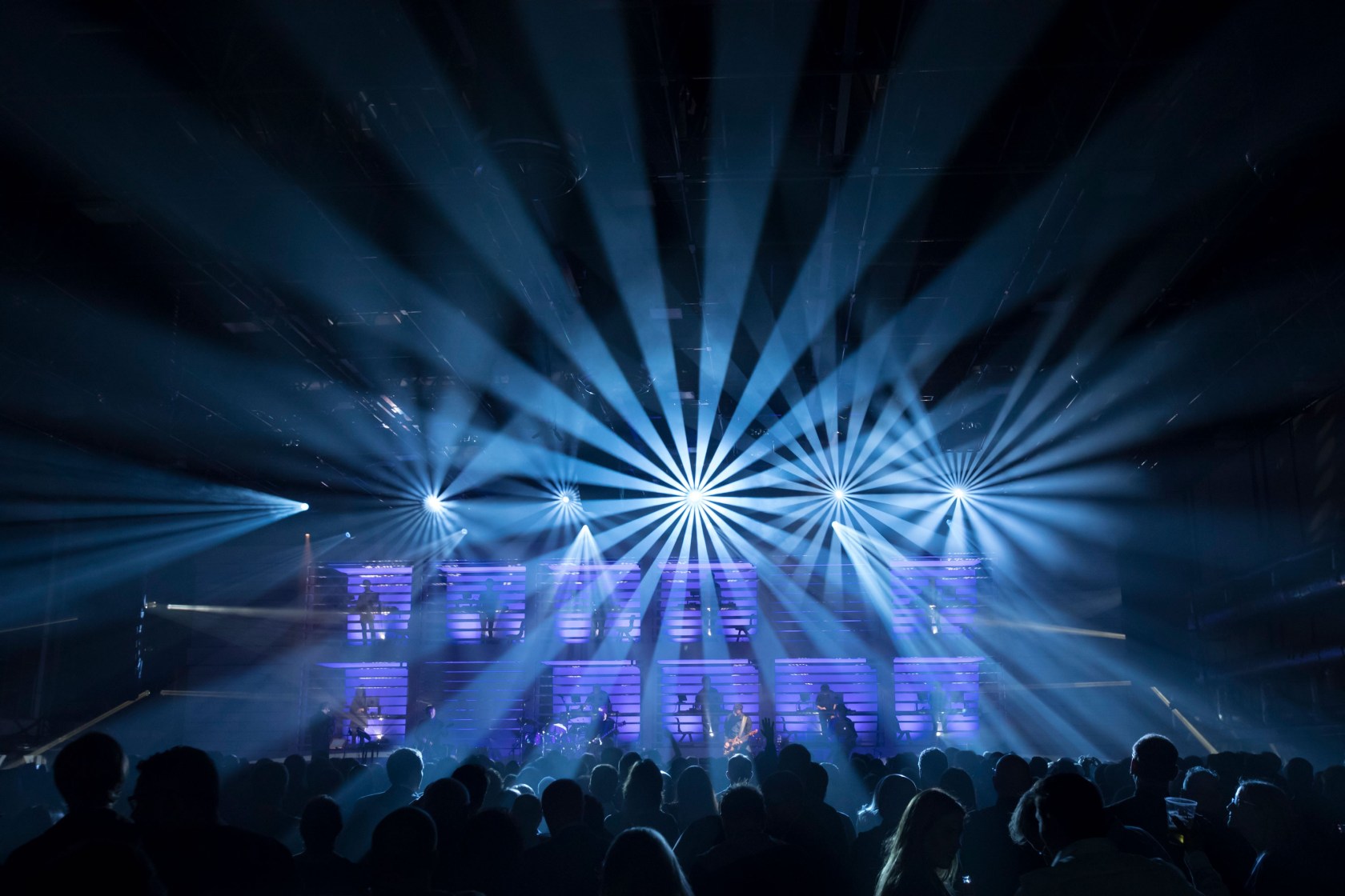 New Order + Liam Gillick: So It Goes.., Manchester International Festival, Manchester, 2017 Photo © Jon Super