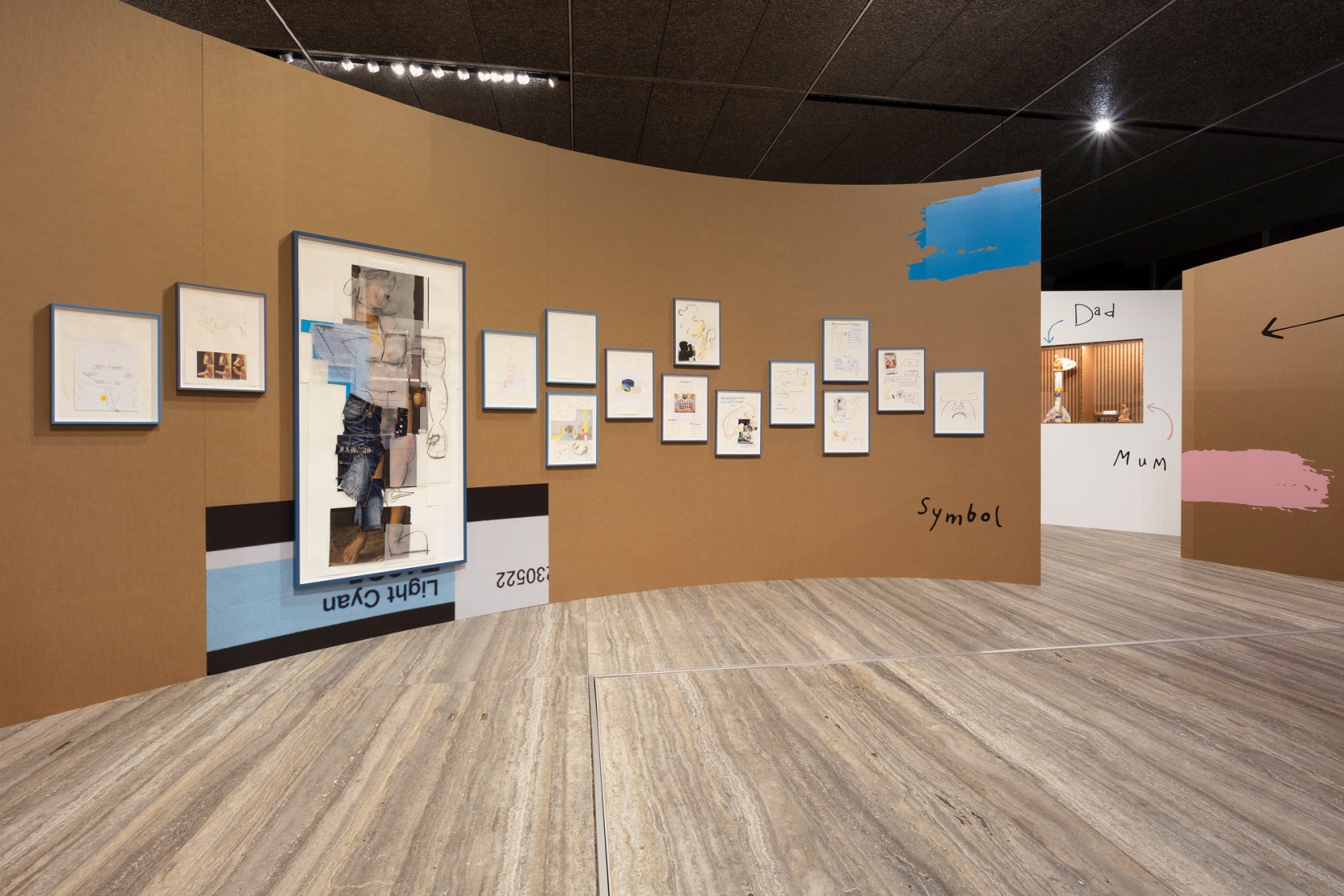 Exhibition view: Who the Bær, Fondazione Prada, Milan, 2021 Photo © Andrea Rossetti