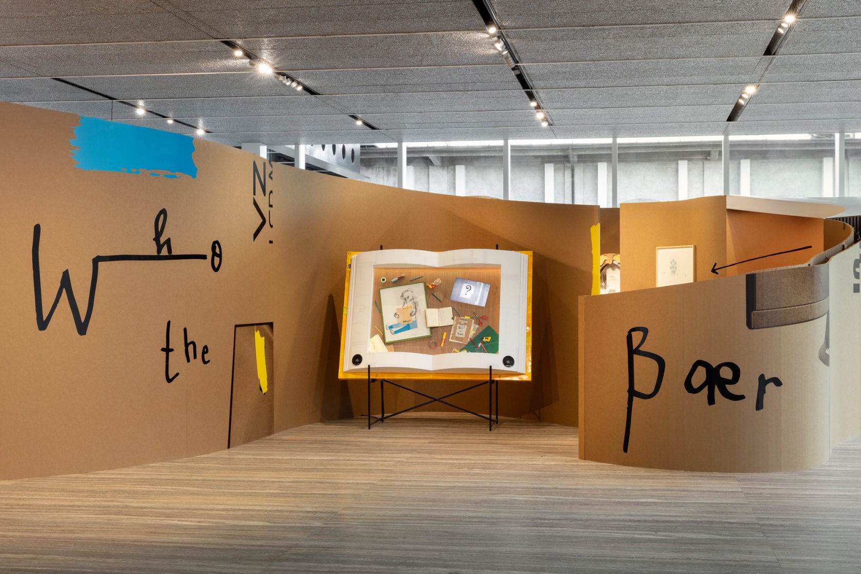 Exhibition view: Who the Bær, Fondazione Prada, Milan, 2021 Photo © Andrea Rossetti