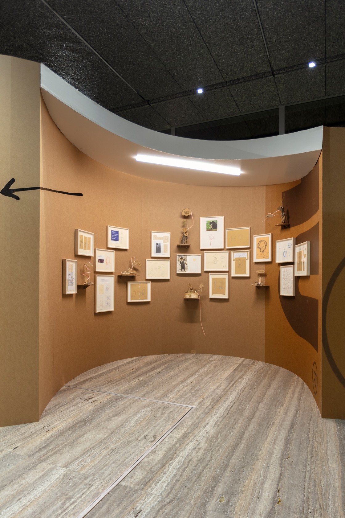 Exhibition view: Who the Bær, Fondazione Prada, Milan, 2021 Photo © Andrea Rossetti