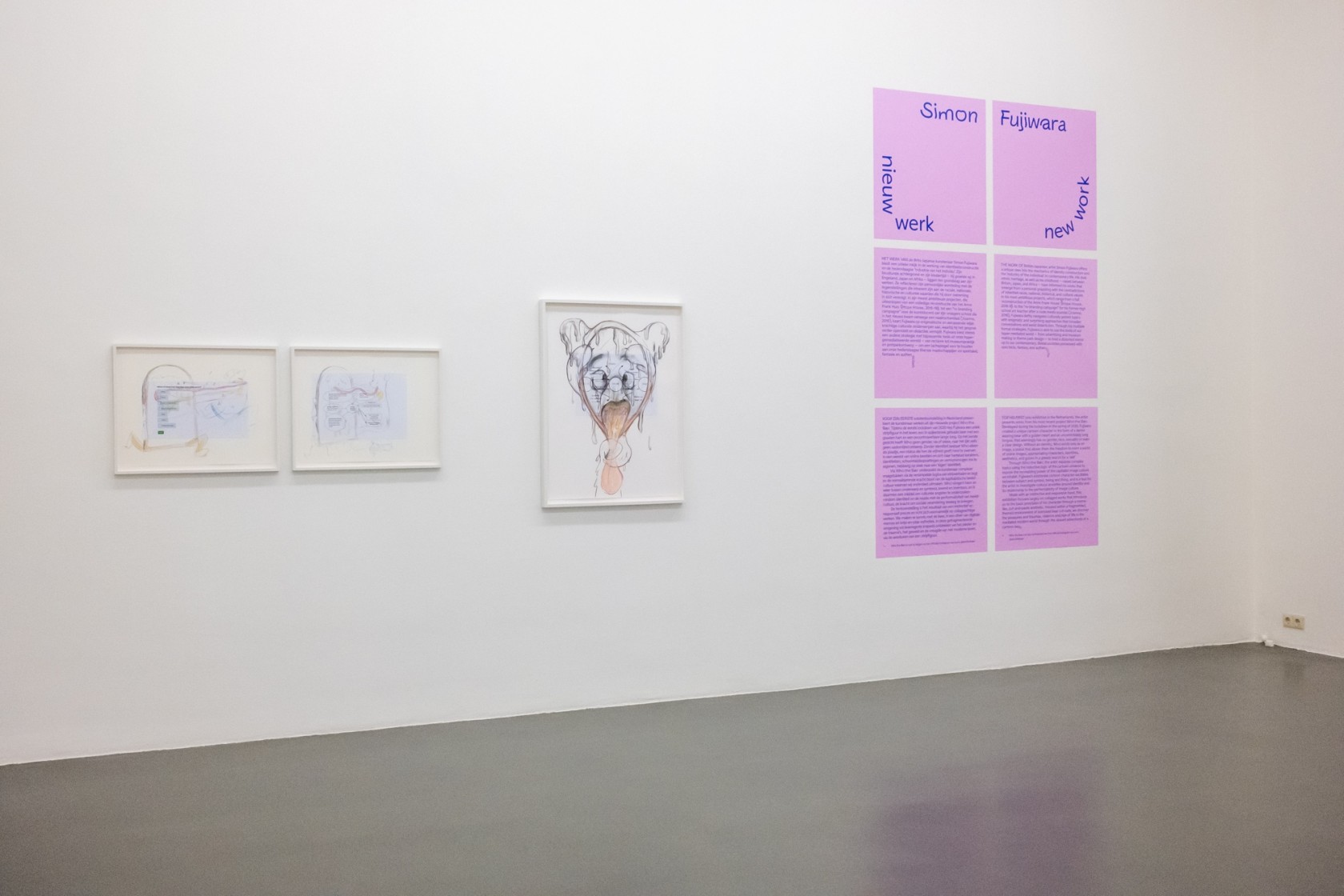 Exhibition view: new work, Kunstinstituut Melly, Rotterdam, 2021 Photo © Jeroen Lavèn