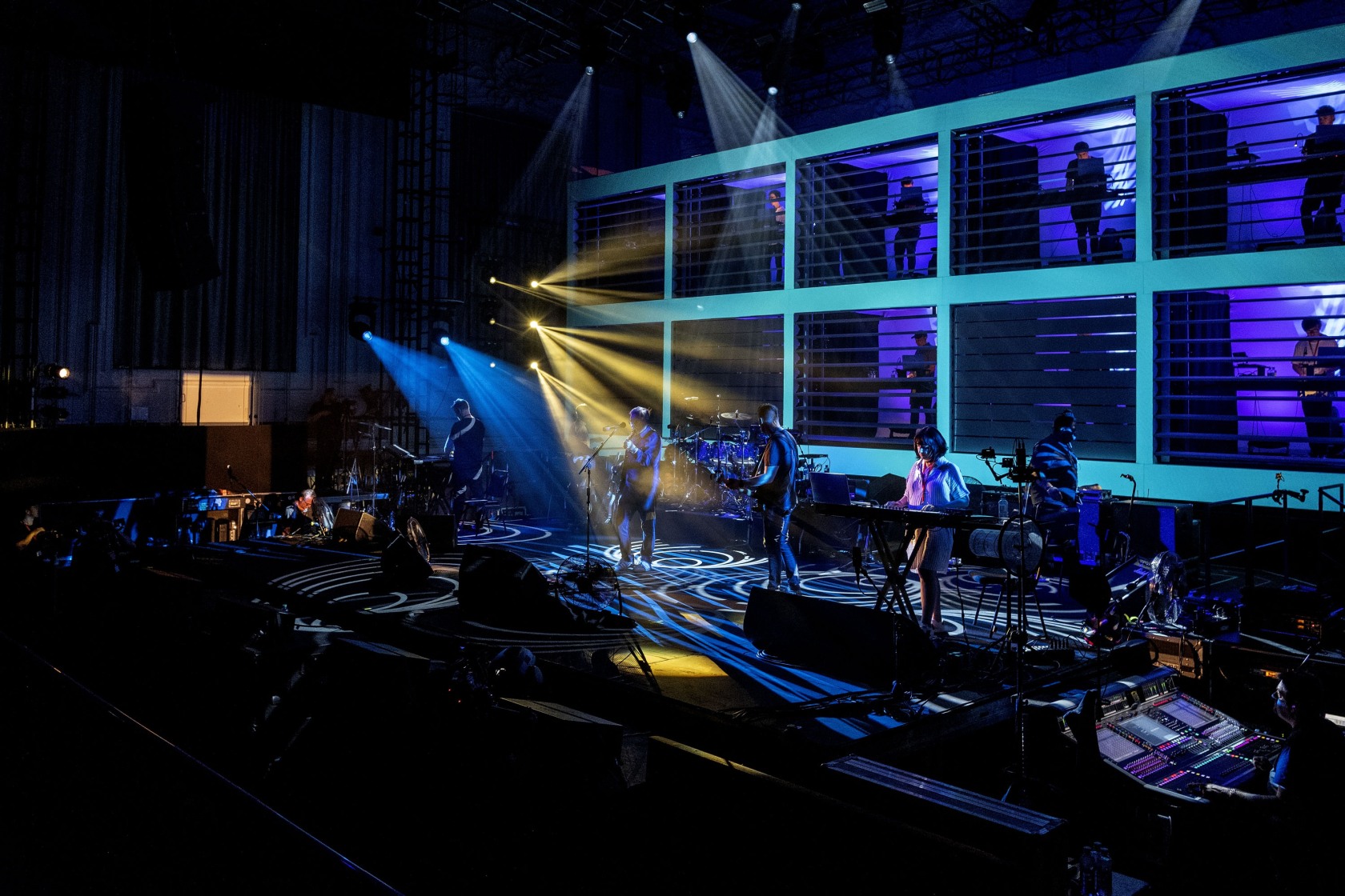 New Order + Liam Gillick: So It Goes.., Wiener Festwochen, Vienna, 2018. Photo © Warren Jackson