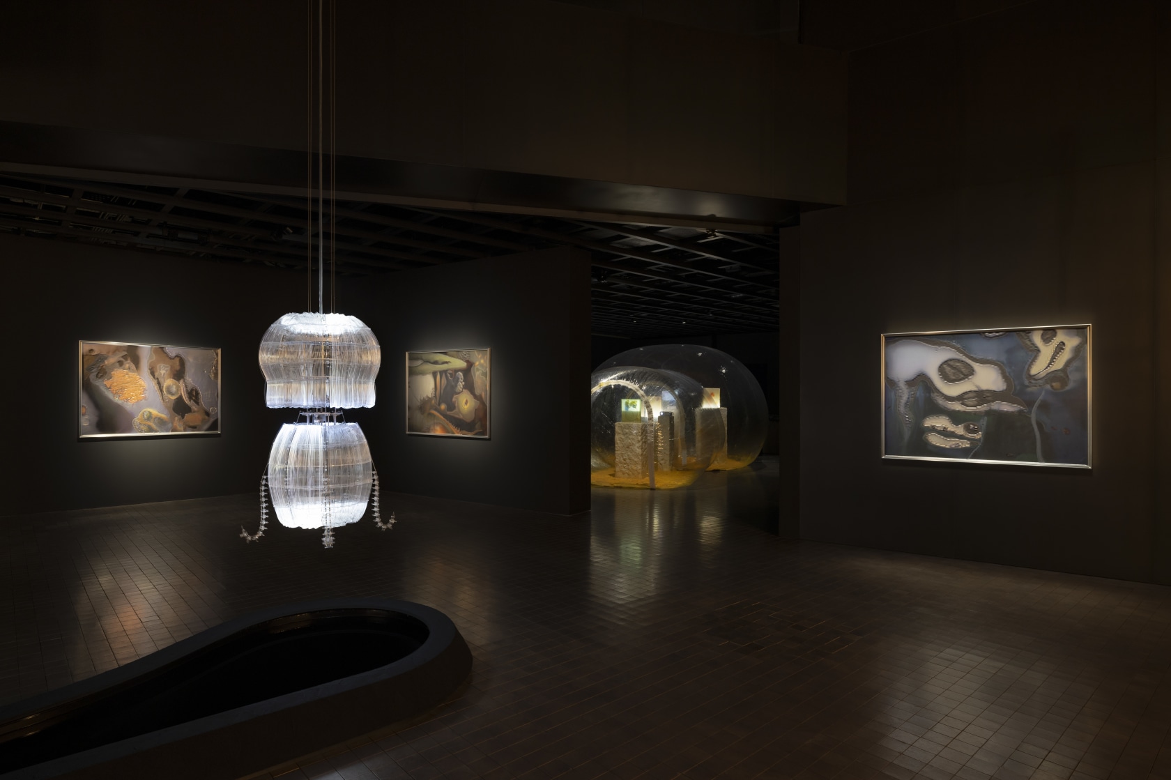 Exhibition view: Anicka Yi, There Exists Another Evolution but in This One, Leeum Museum of Art, Seoul, 2024. Photo: ©...