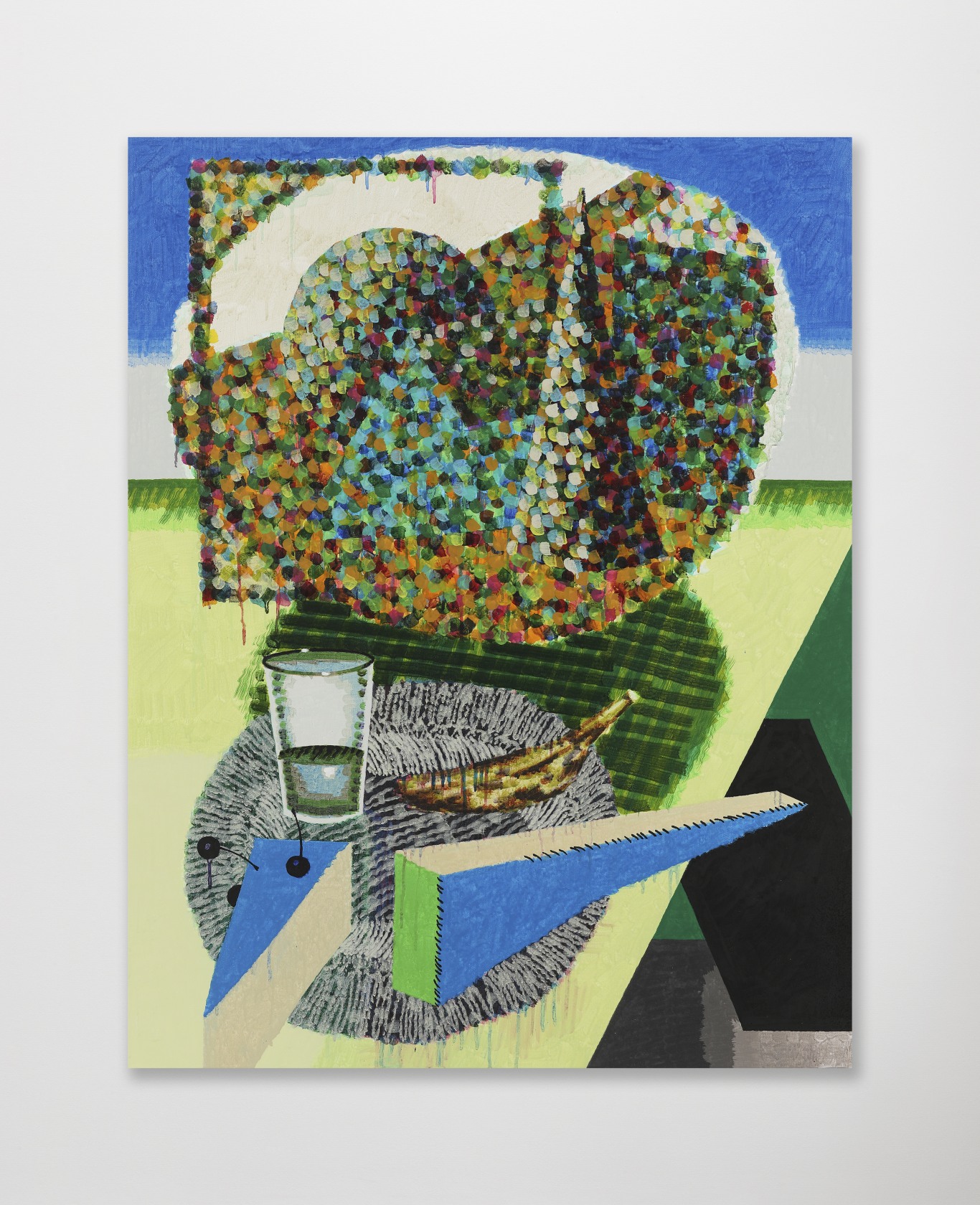 Hyunsun Jeon, A Cup of Water and Banana, 2024