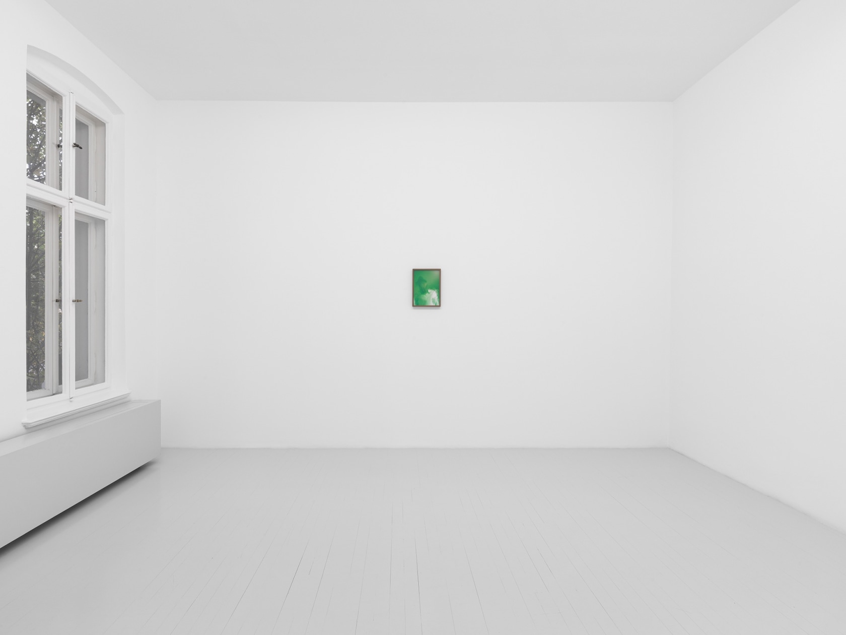 Autoritratto su Menta (con Camicia Bianca) / Self-portrait on Mint Syrup (with white shirt), 2011 Epson print on 100% cotton...