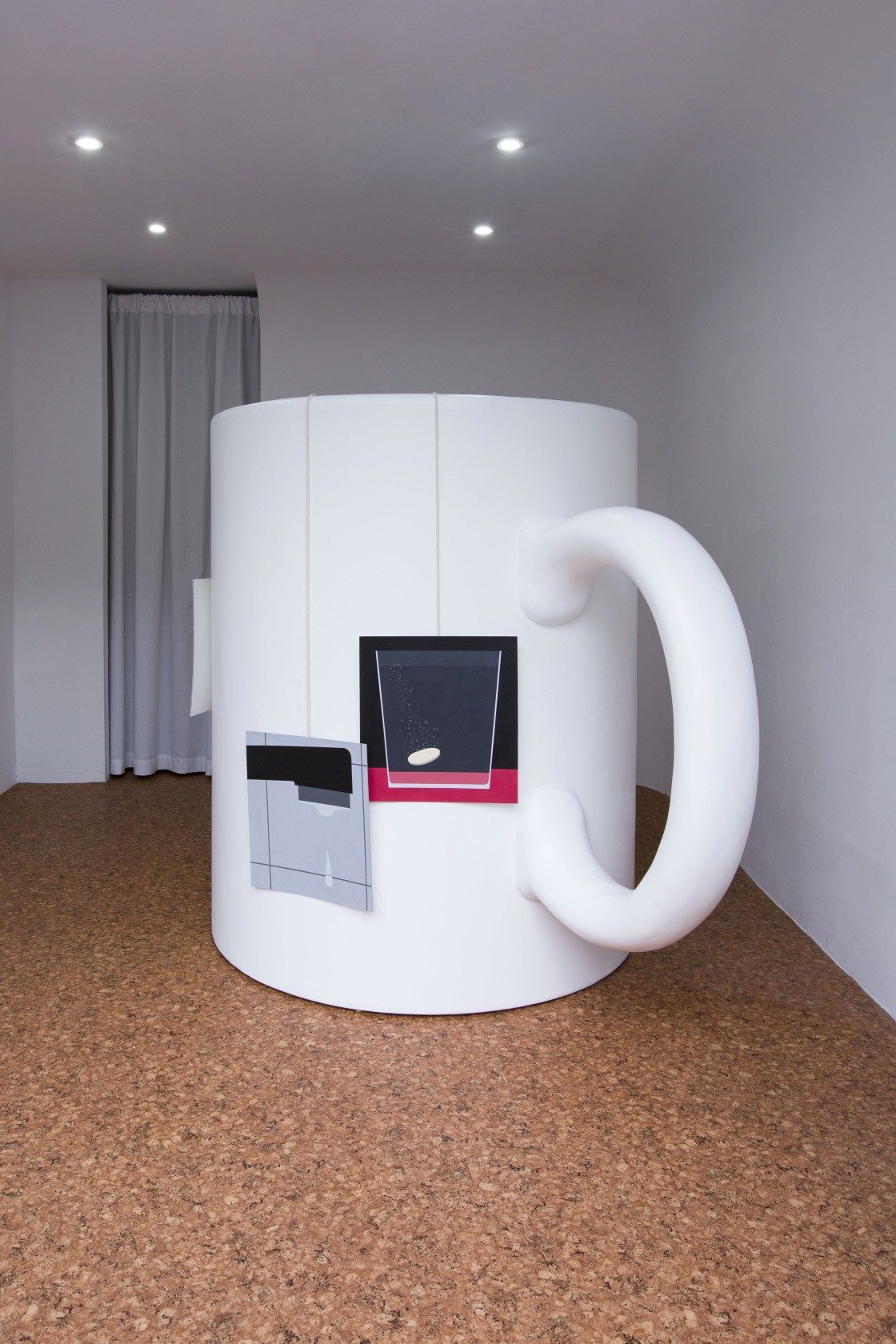 Exhibition view: Labels, Piana Gallery Foundation, Kraków, 2024. Photo © Filip Rybkowski