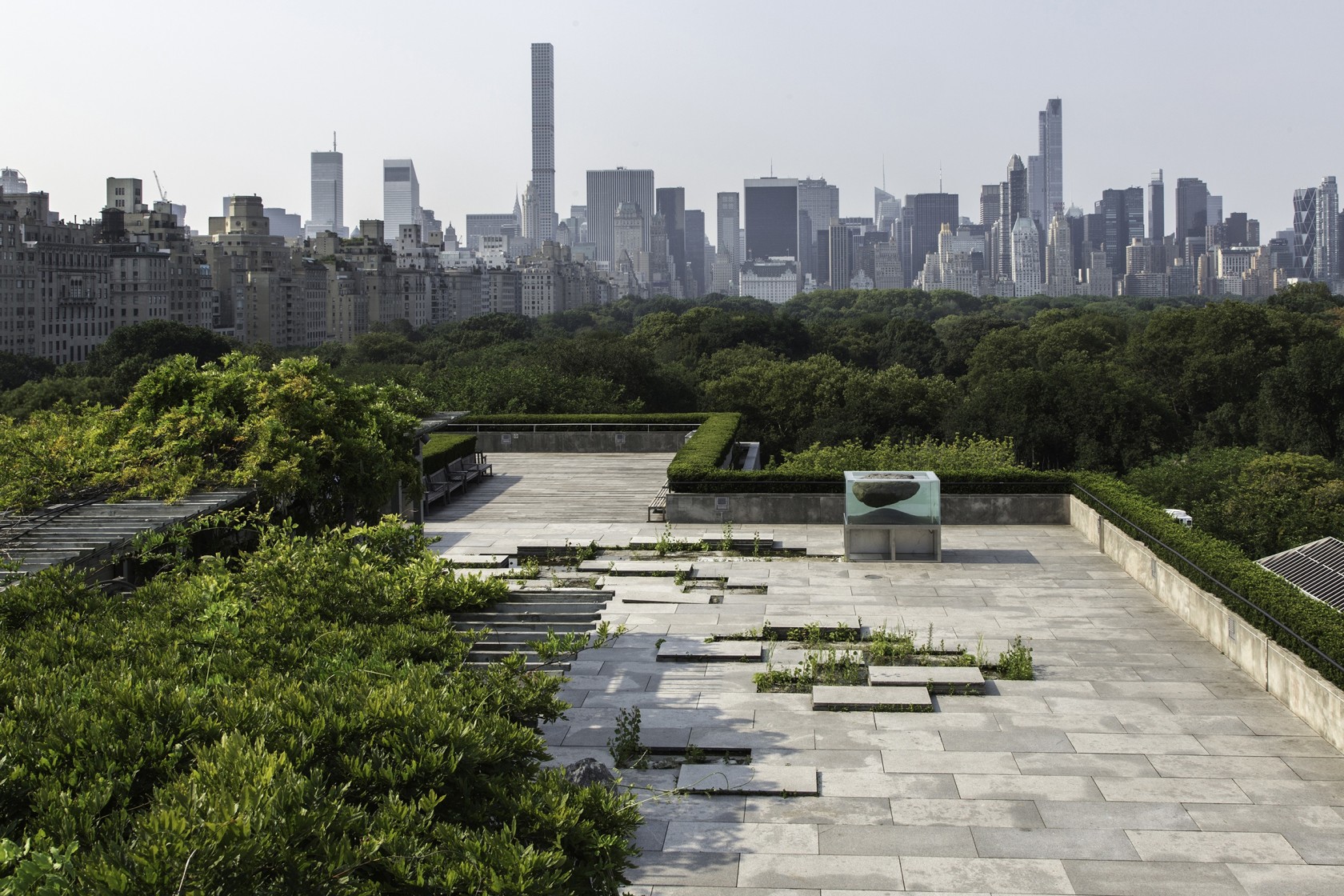 Exhibition view The Roof Garden Commission: Pierre Huyghe, 2015 The Metropolitan Museum of Art; New York Photo © Hyla Skopitz,...