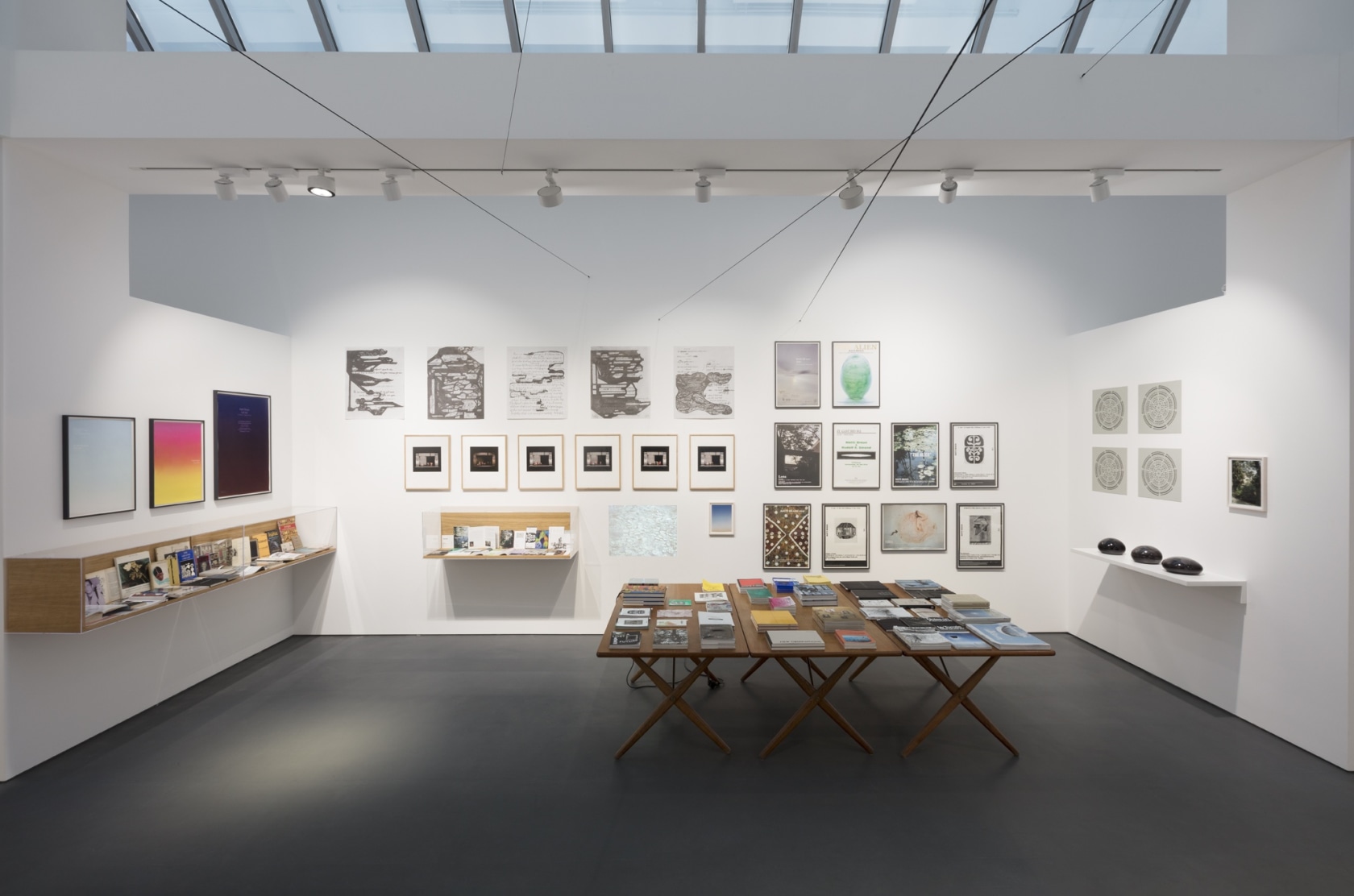 Matti Braun at the Esther Schipper Bookstore Photo © Andrea Rossetti