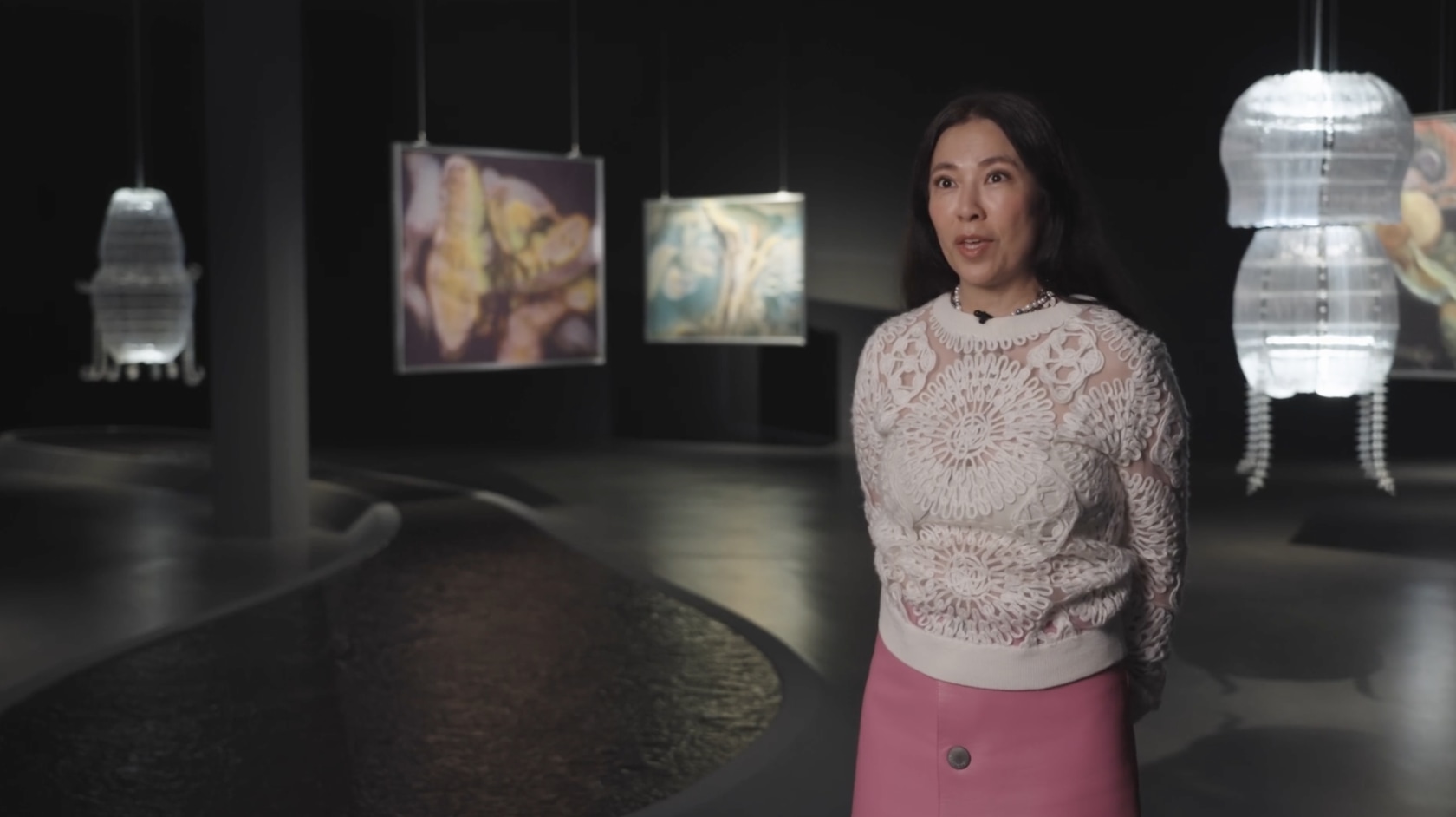 A Shimmer Through The Quantum Foam Anicka Yi