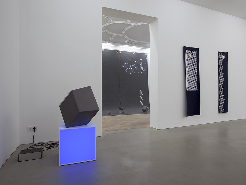 Exhibition view: In Virtual Vitro, Esther Schipper, Berlin, 2014. Photo © Andrea Rossetti