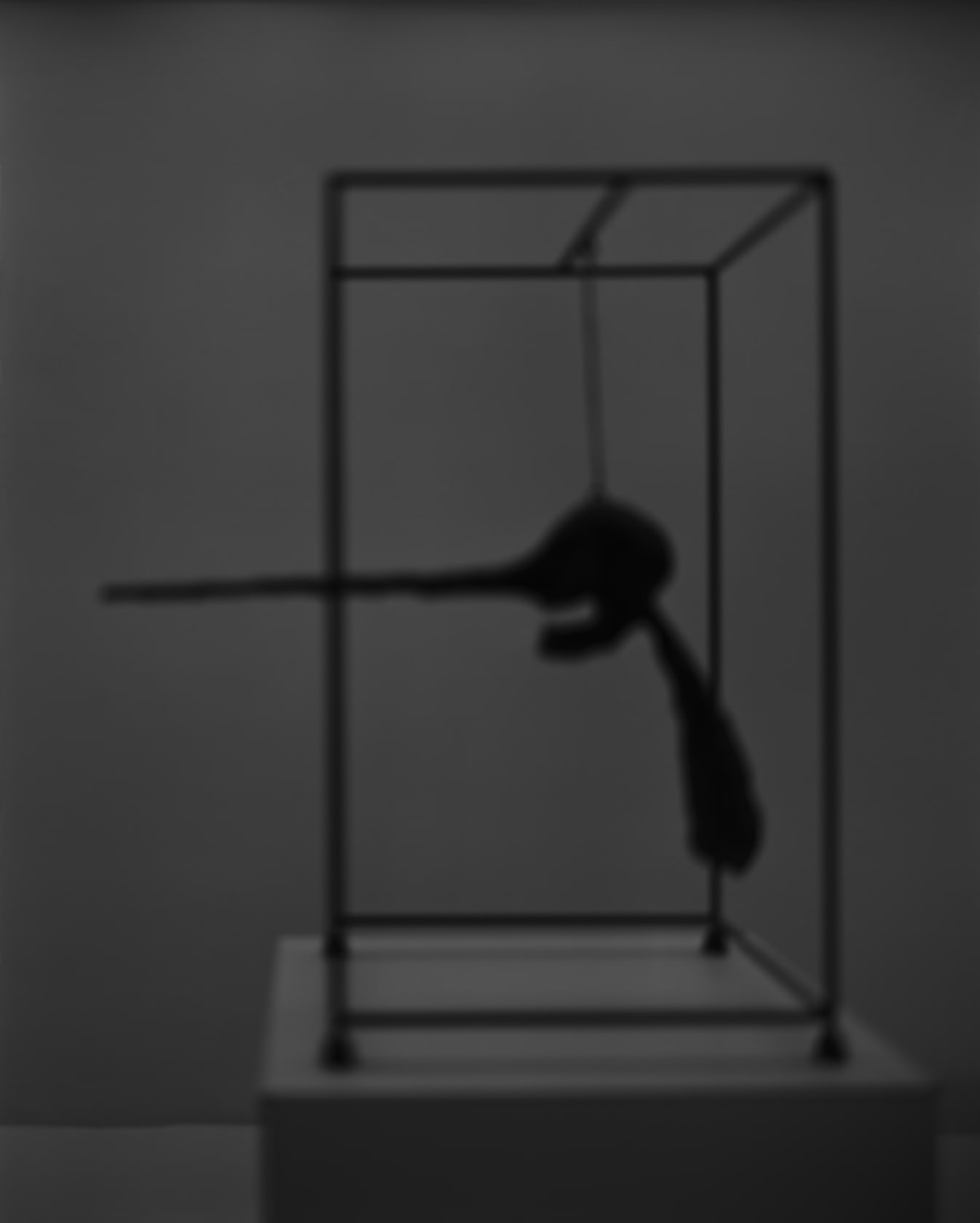 Hiroshi Sugimoto Past Presence 090, The Nose, Alberto Giacometti, 2018 © 2019 Alberto Giacometti Estate / VAGA at Artists Rights...