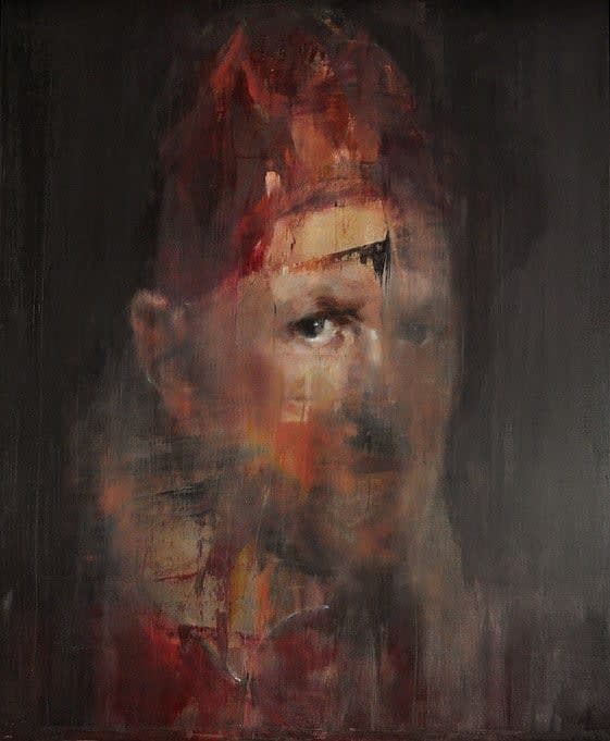 Jake Wood-Evans, Innocent X after Diego Velazquez study 1, 2014