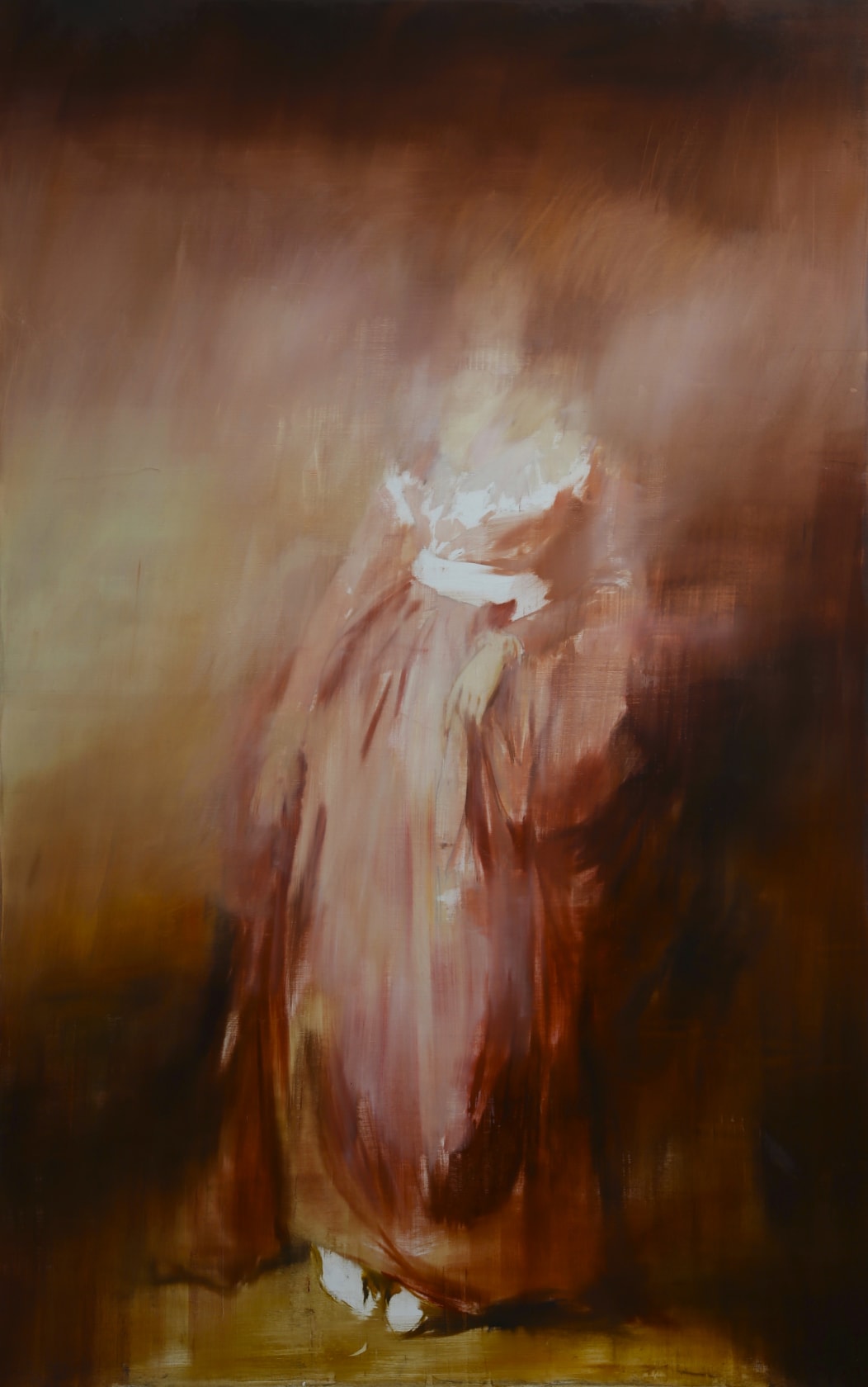 Jake Wood-Evans, Portrait of Mrs Hamilton Nisbet, after Gainsborough, 2019