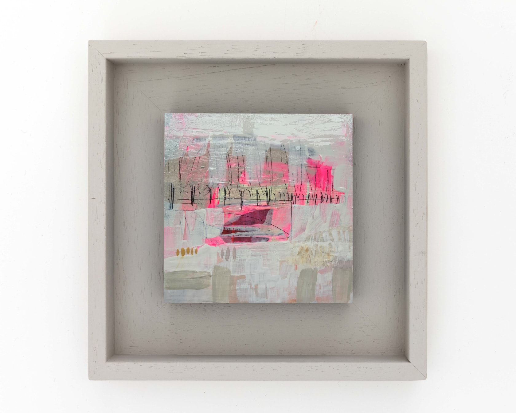 Claire Oxley Poplars in White Heat, 2020