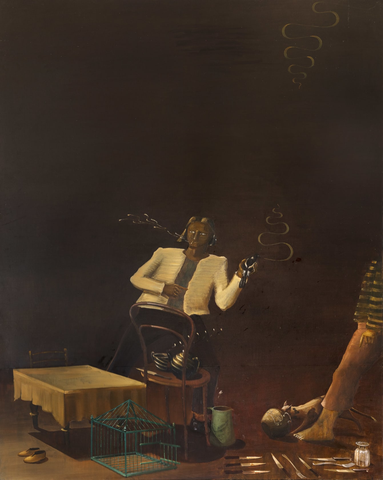 Stephen Chambers, One For Sorrow, 1989