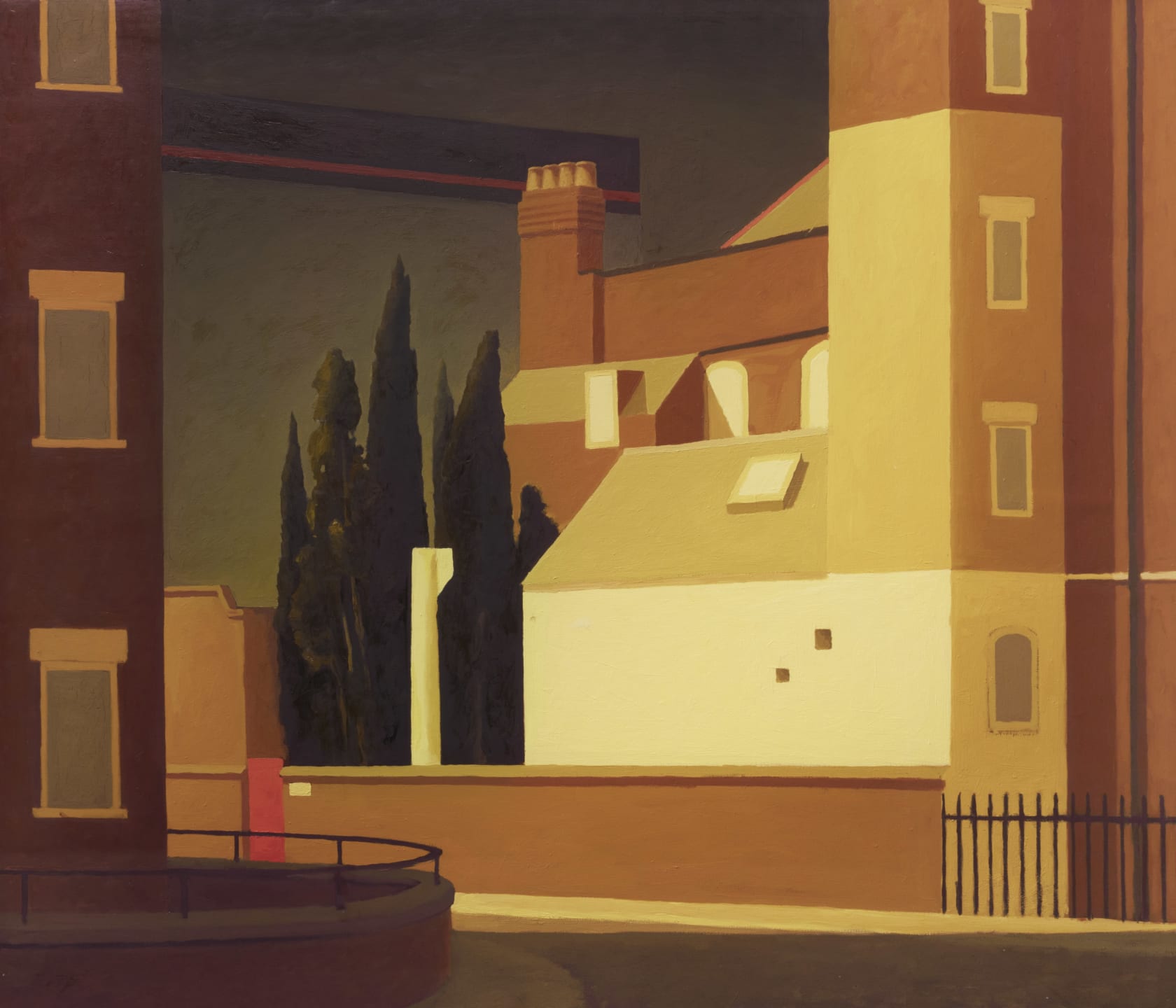 Renny Tait, Trees at Hammersmith, 1992