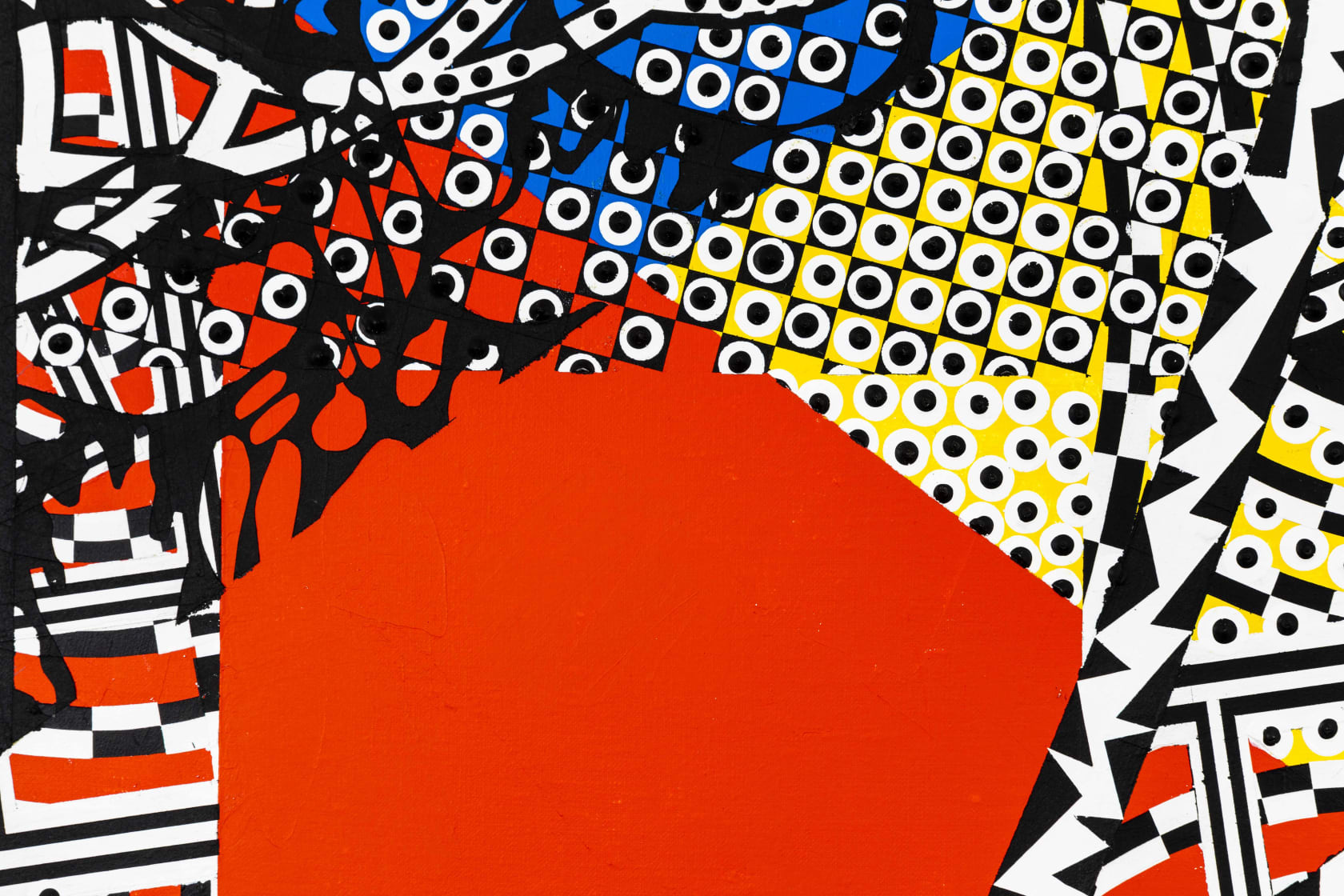 Bernard Cohen Red Centre, 1999