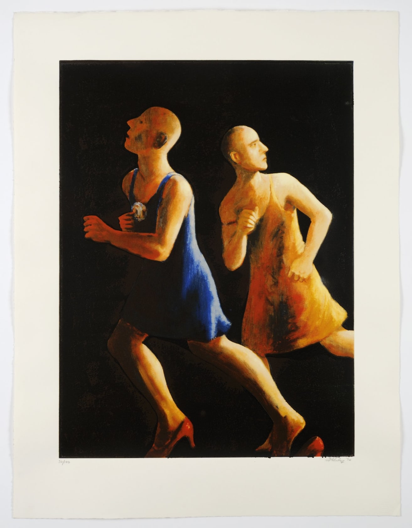 John Kirby, Men Running, 1994