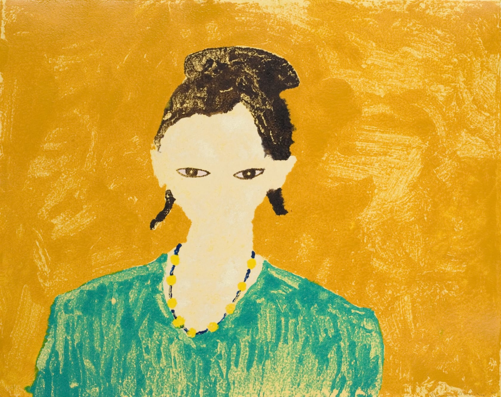 Stephen Chambers Woman with Necklace II, 2000