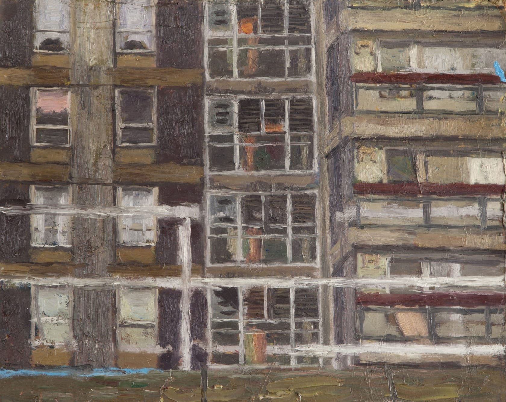 David Hepher, Study for Kennst Du das hous, 1993