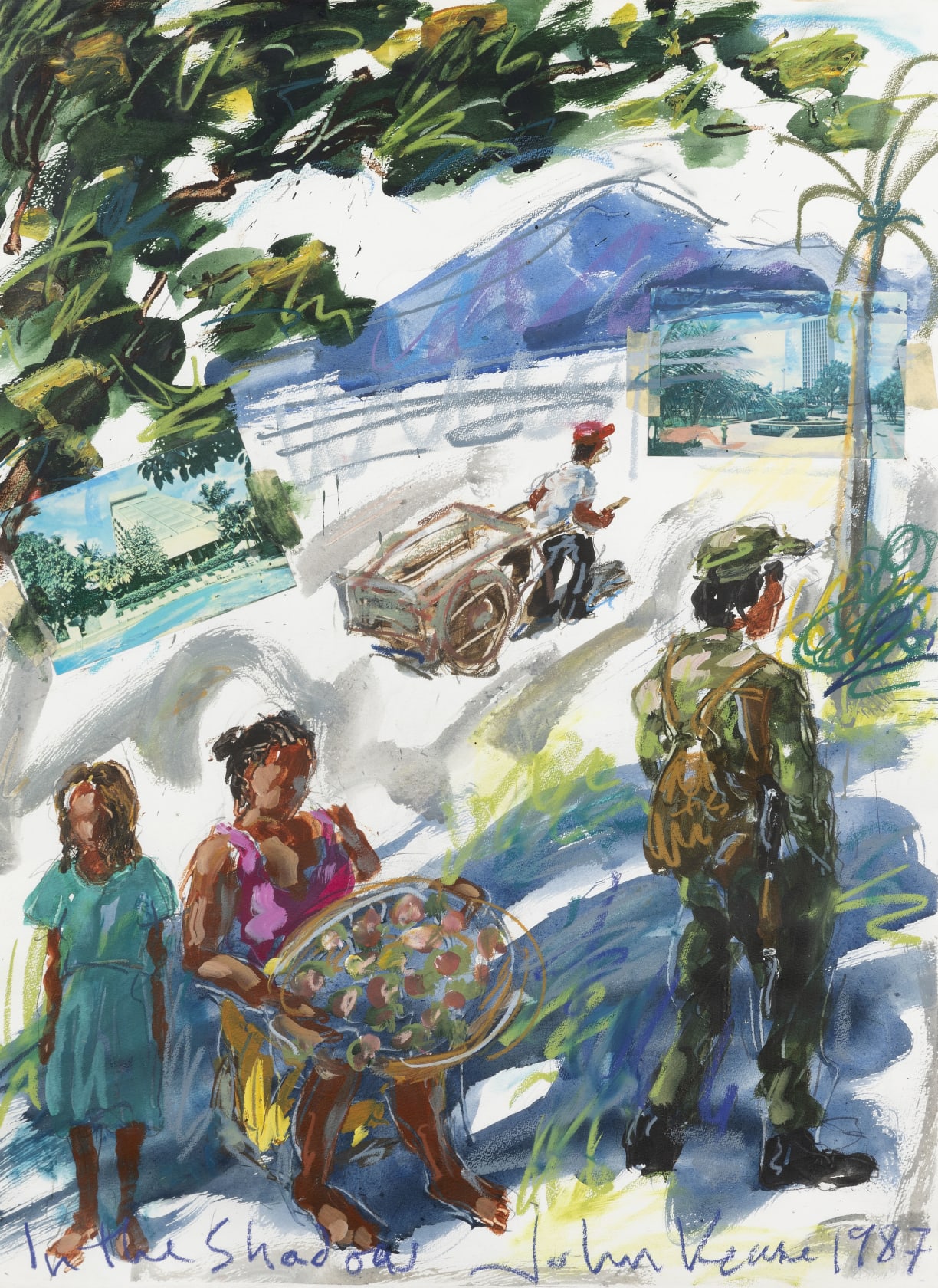 John Keane, In the Shadow, 1987