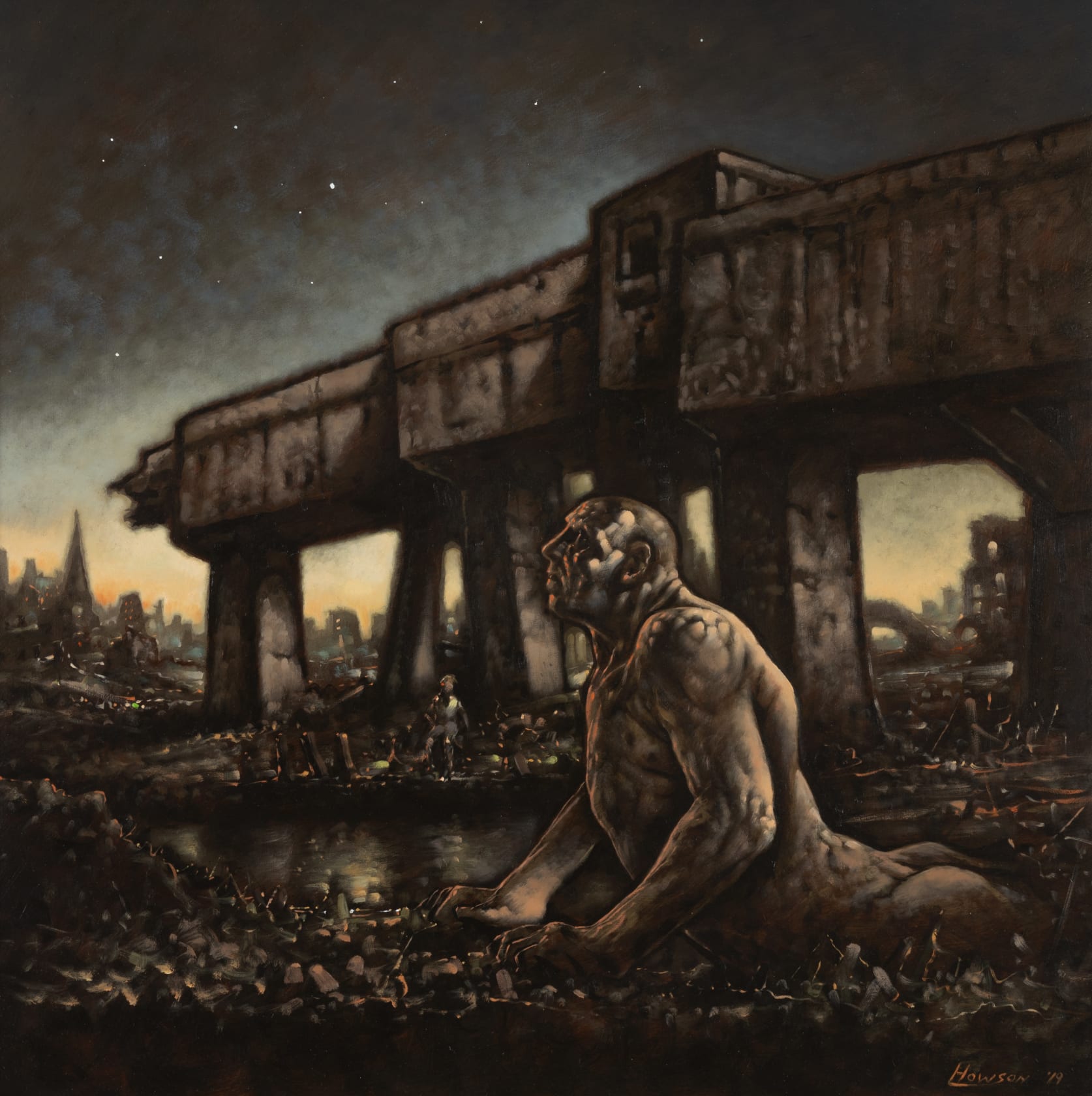 Peter Howson, Dies Irae (The Day of Wrath), 2019