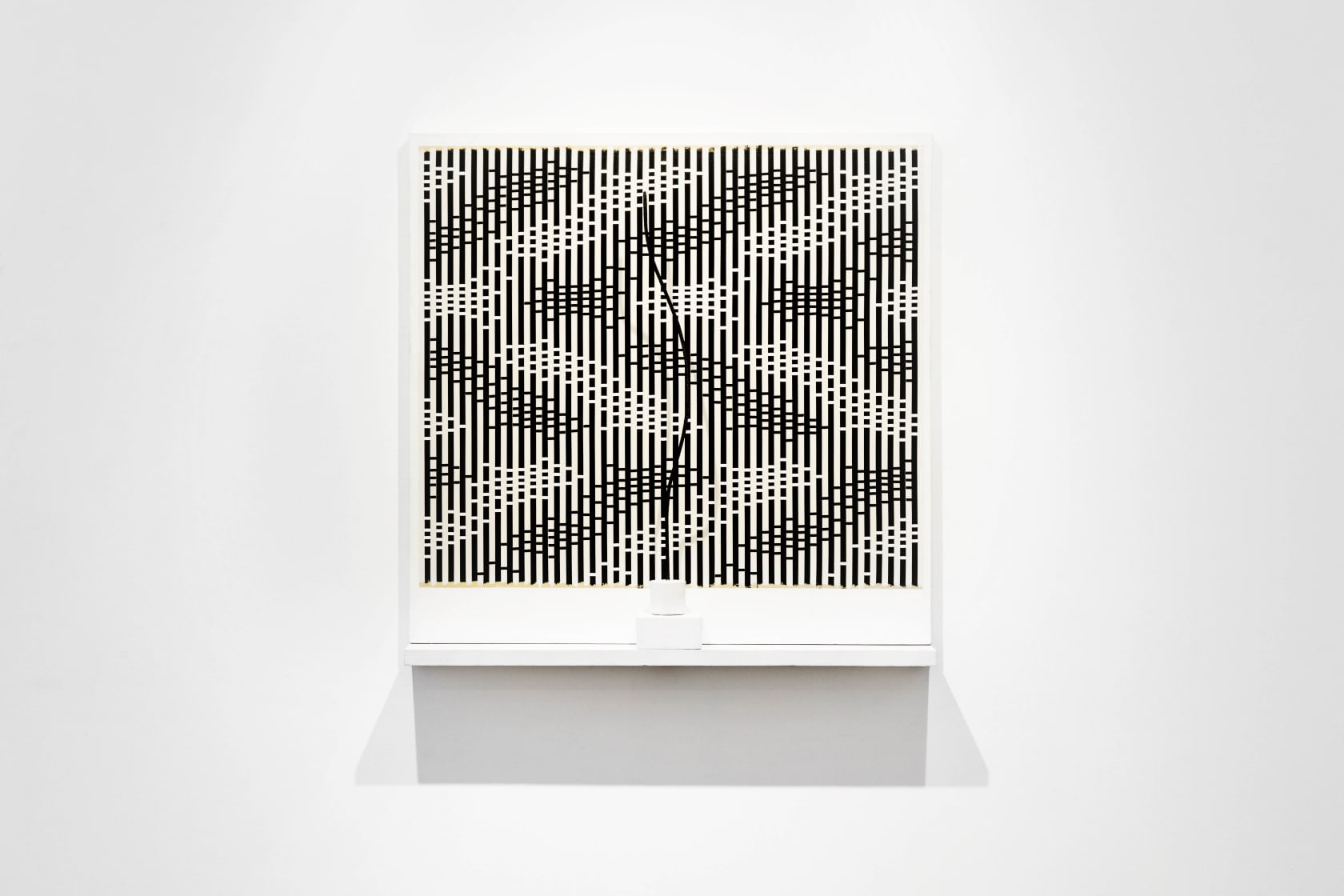 Michael Kidner Column in front of its own Image, 1970