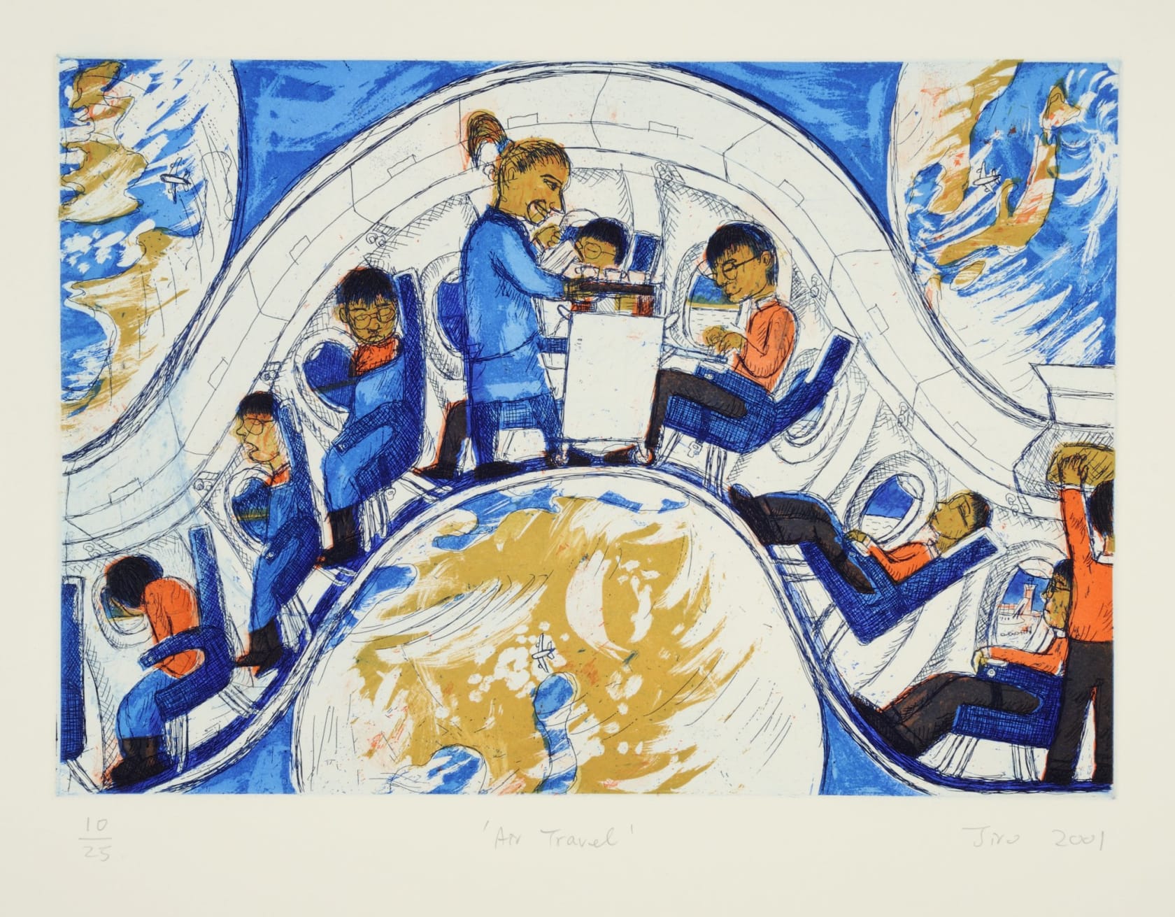 Jiro Osuga, Air Travel, 2001