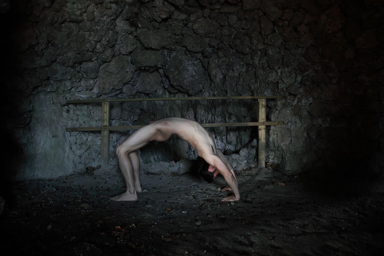 Shen Wei, Self Portrait (Bent), 2009