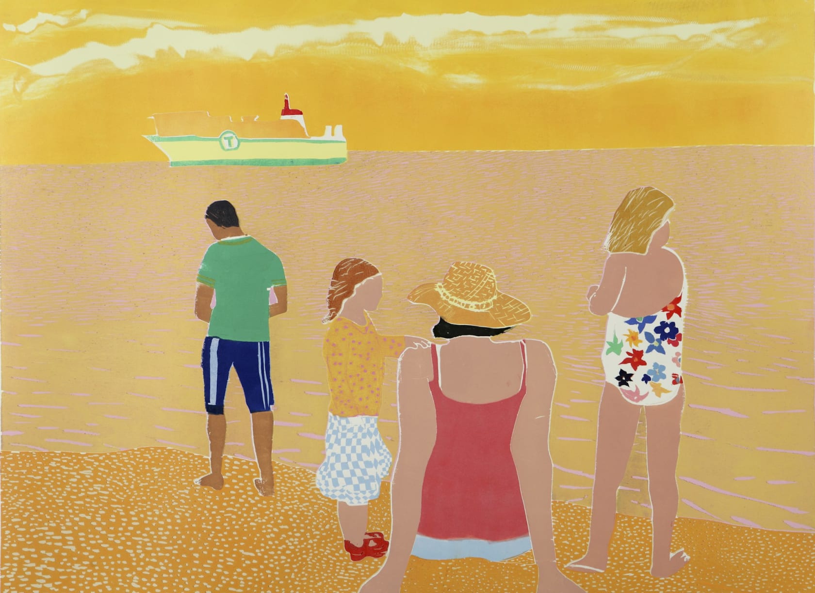 Tom Hammick, Yellow Lake, 2006