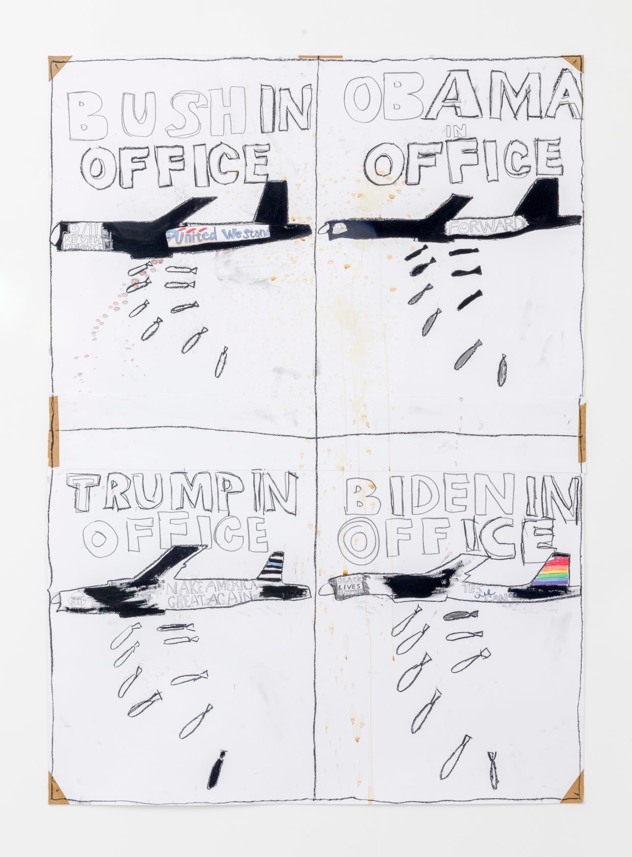 Liam Scully Four Cheeks of the Same Arse, 2021