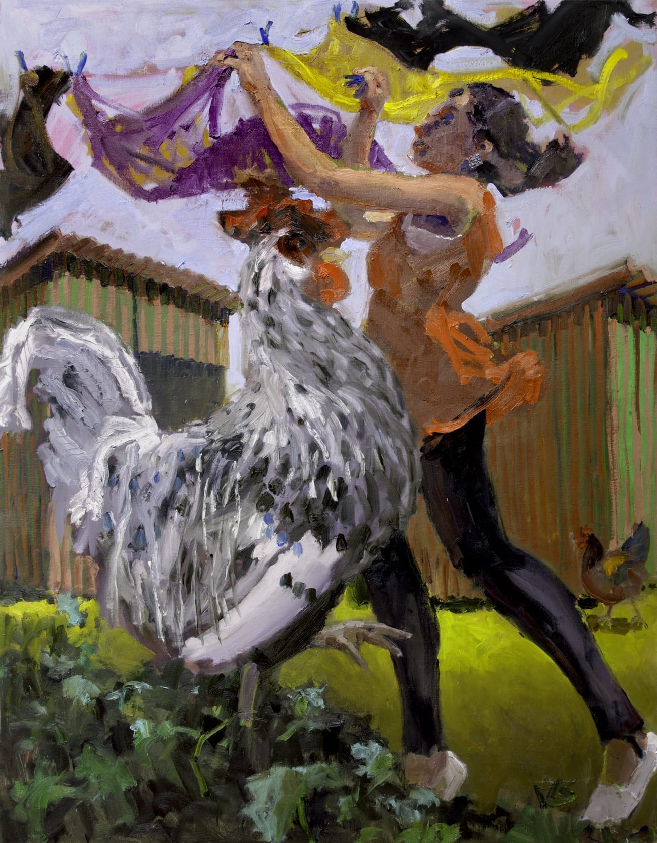Kevin Sinnott Cock a doodle do, 2014