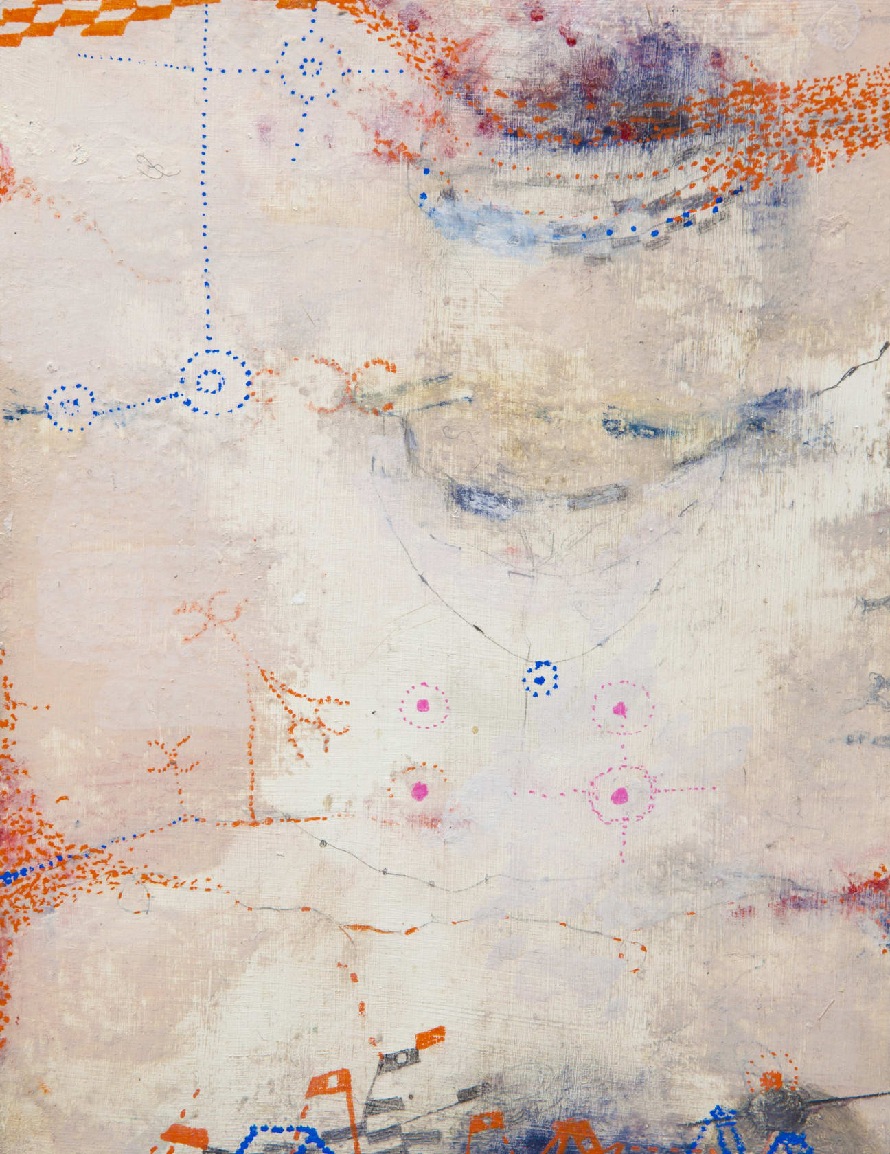 Virginia Verran Pink/Orange Muse (Mneme), 2016