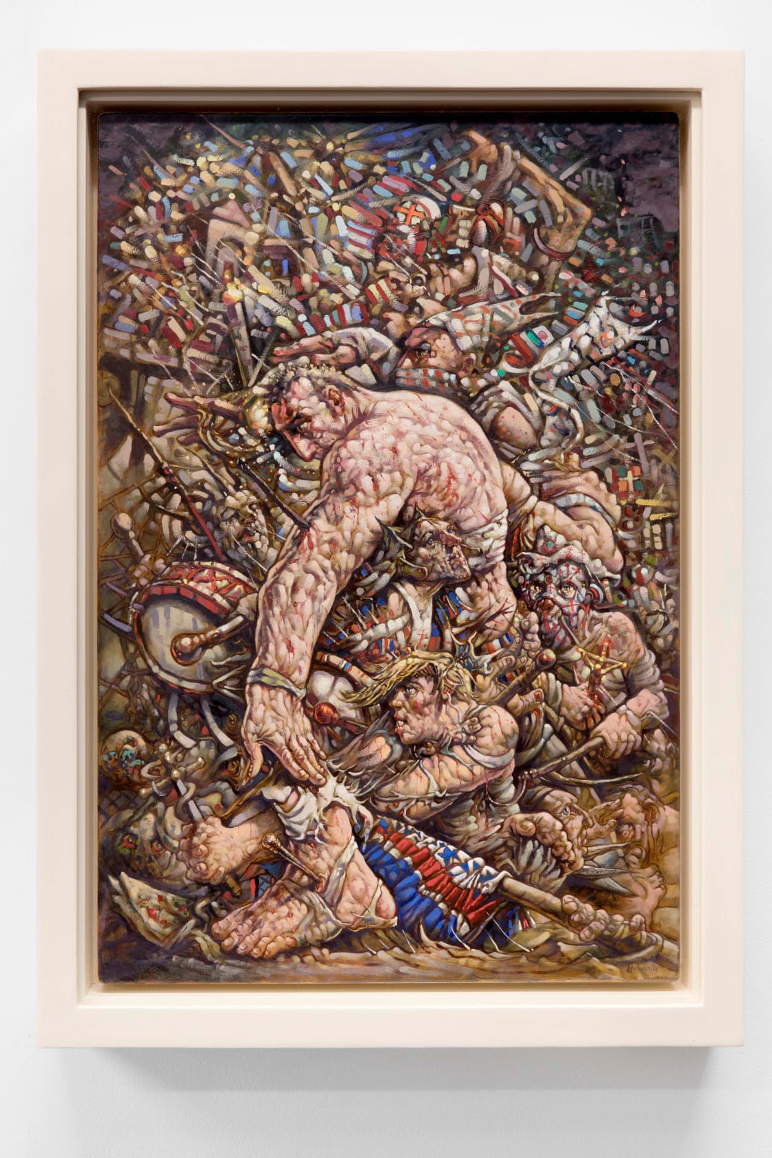 Peter Howson 'Und die hölle' Kam nach. And Hell followed with him., 2017