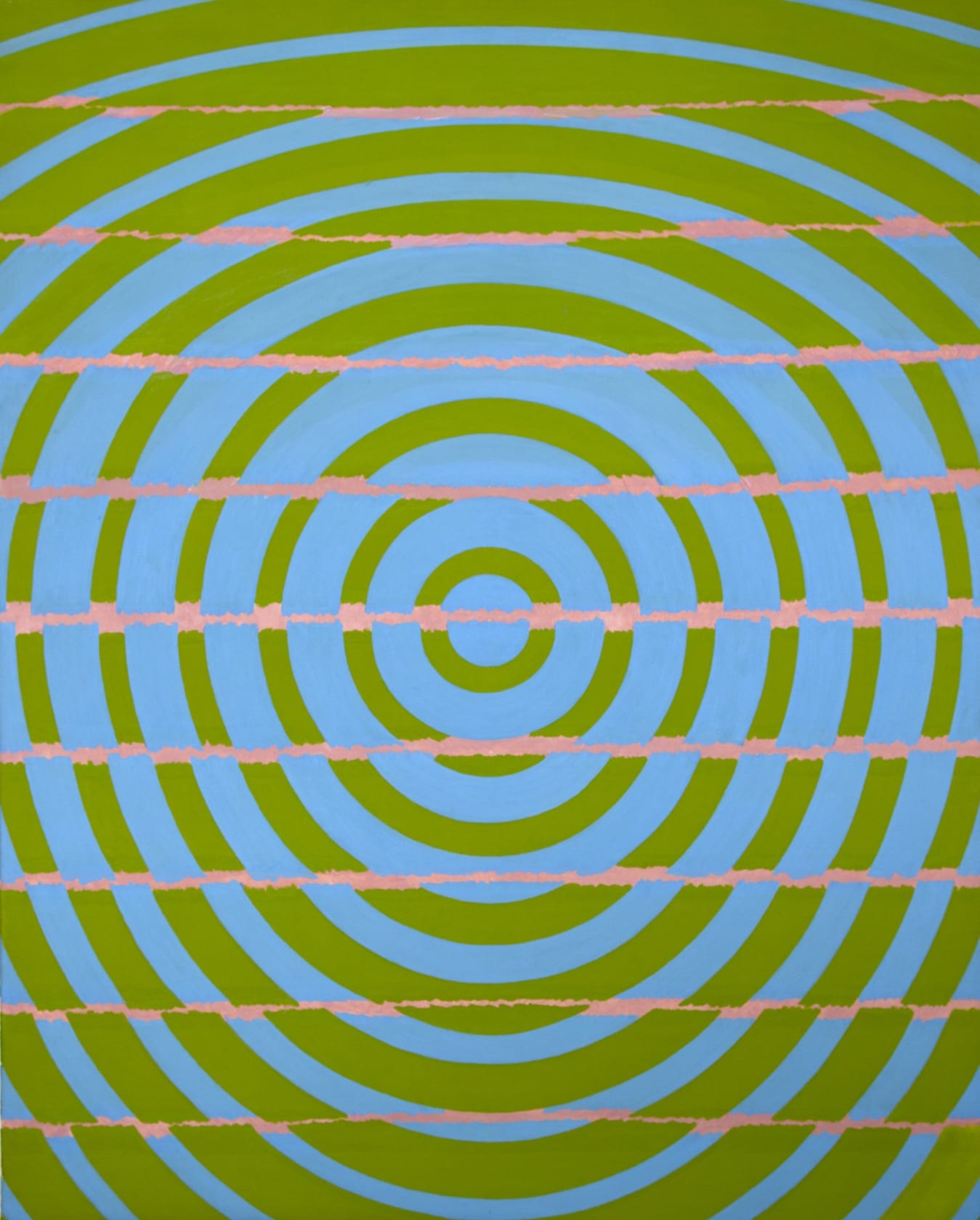 Michael Kidner, Blue, Green, Pink (Times Magazine) No.2, c.1964