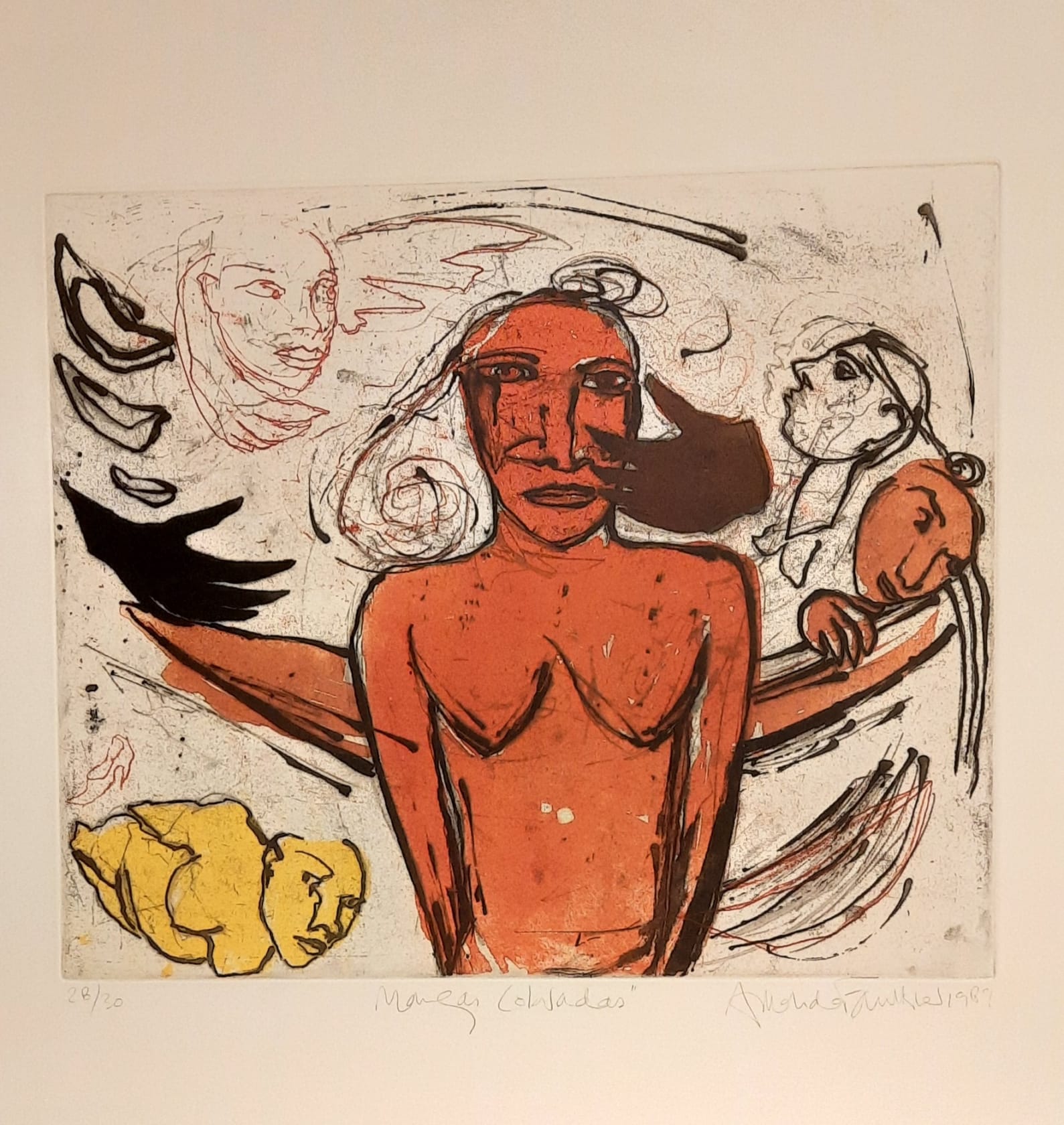 Amanda Faulkner, Mangas Coloradas II, 1989