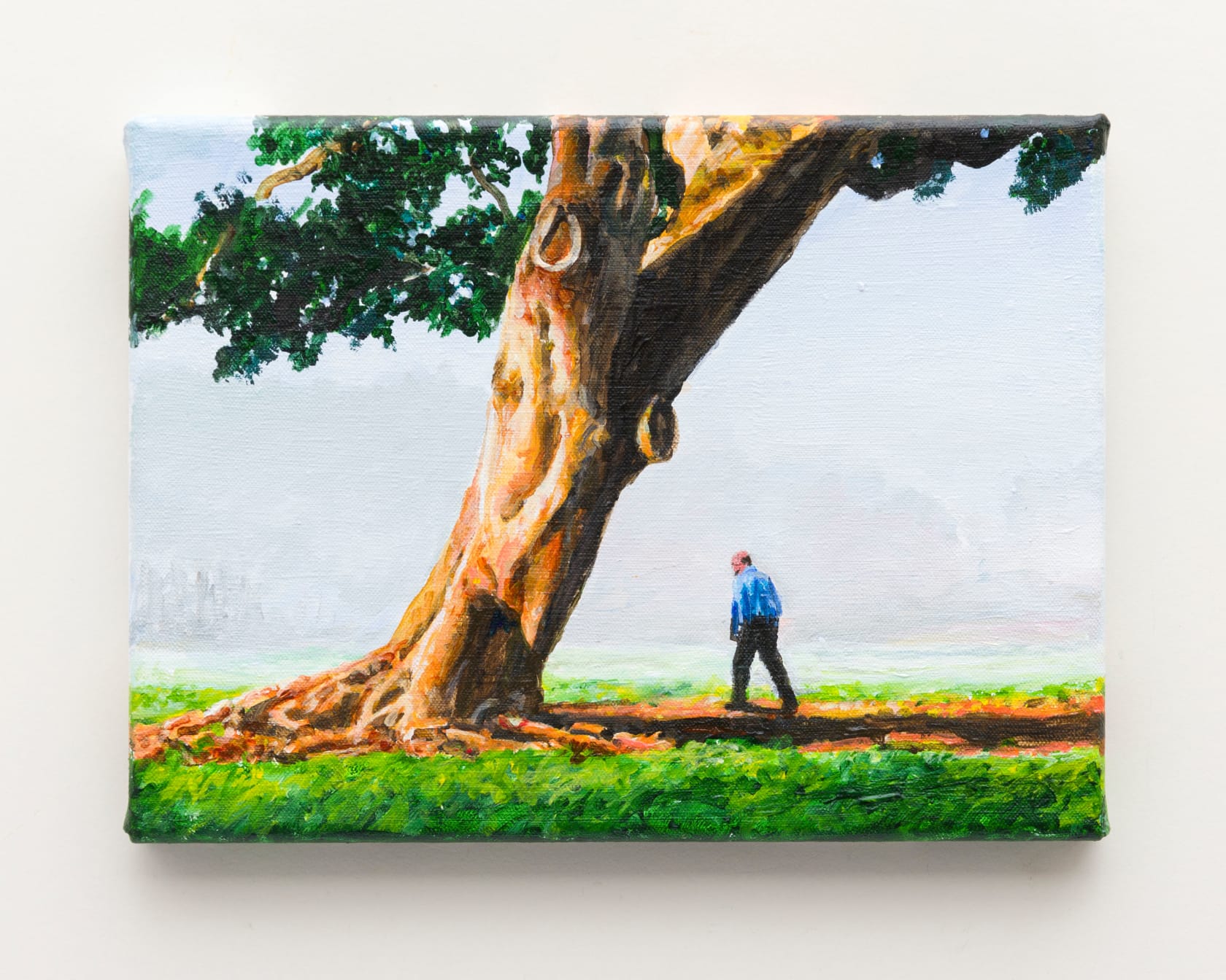 Boyd & Evans Man Passes Tree, 2022