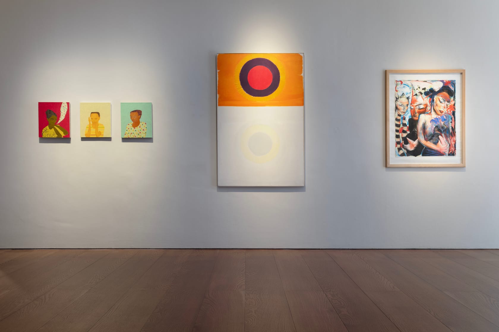 Michael Kidner, Orange and White Painting, 1960