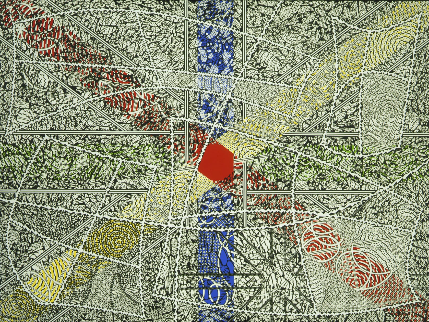 Bernard Cohen Red Centre, 1999