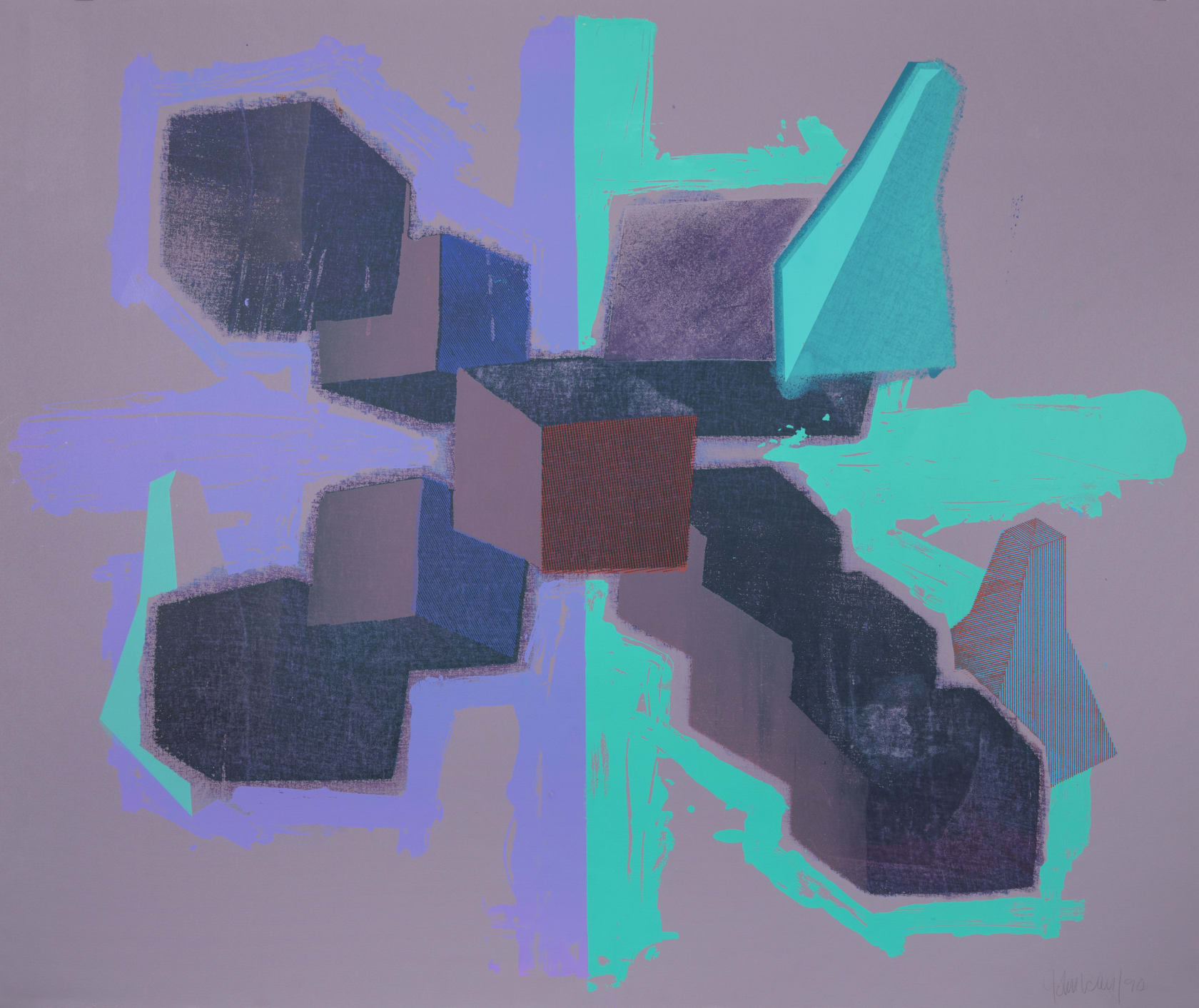 John Loker Flag 5, 1990