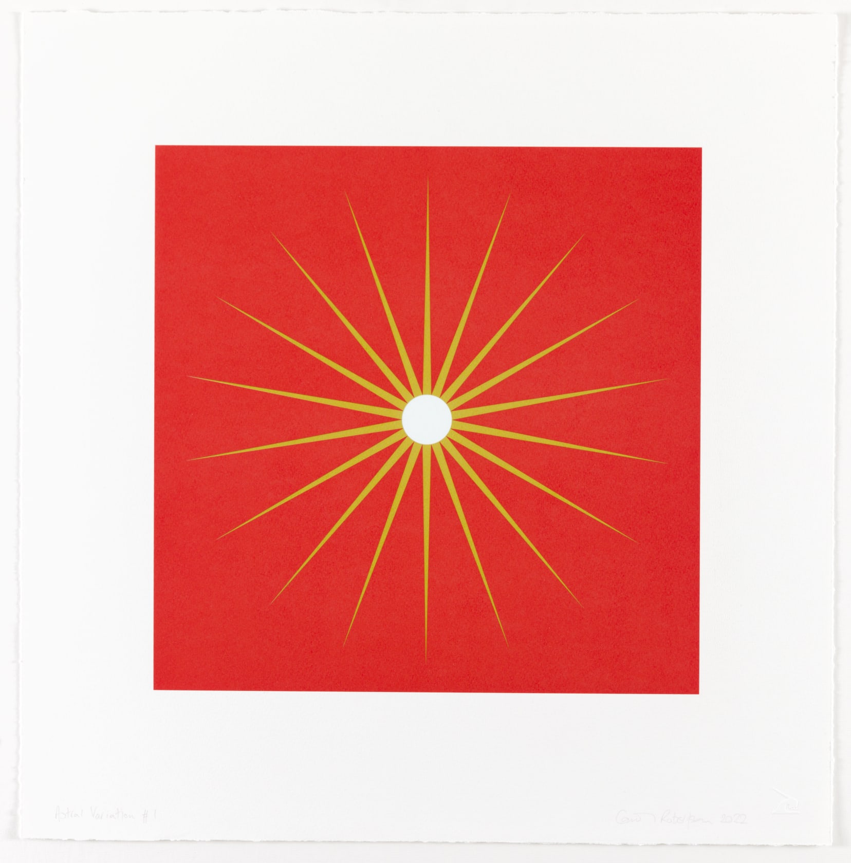 Carol Robertson, Astral Variation #1, 2022