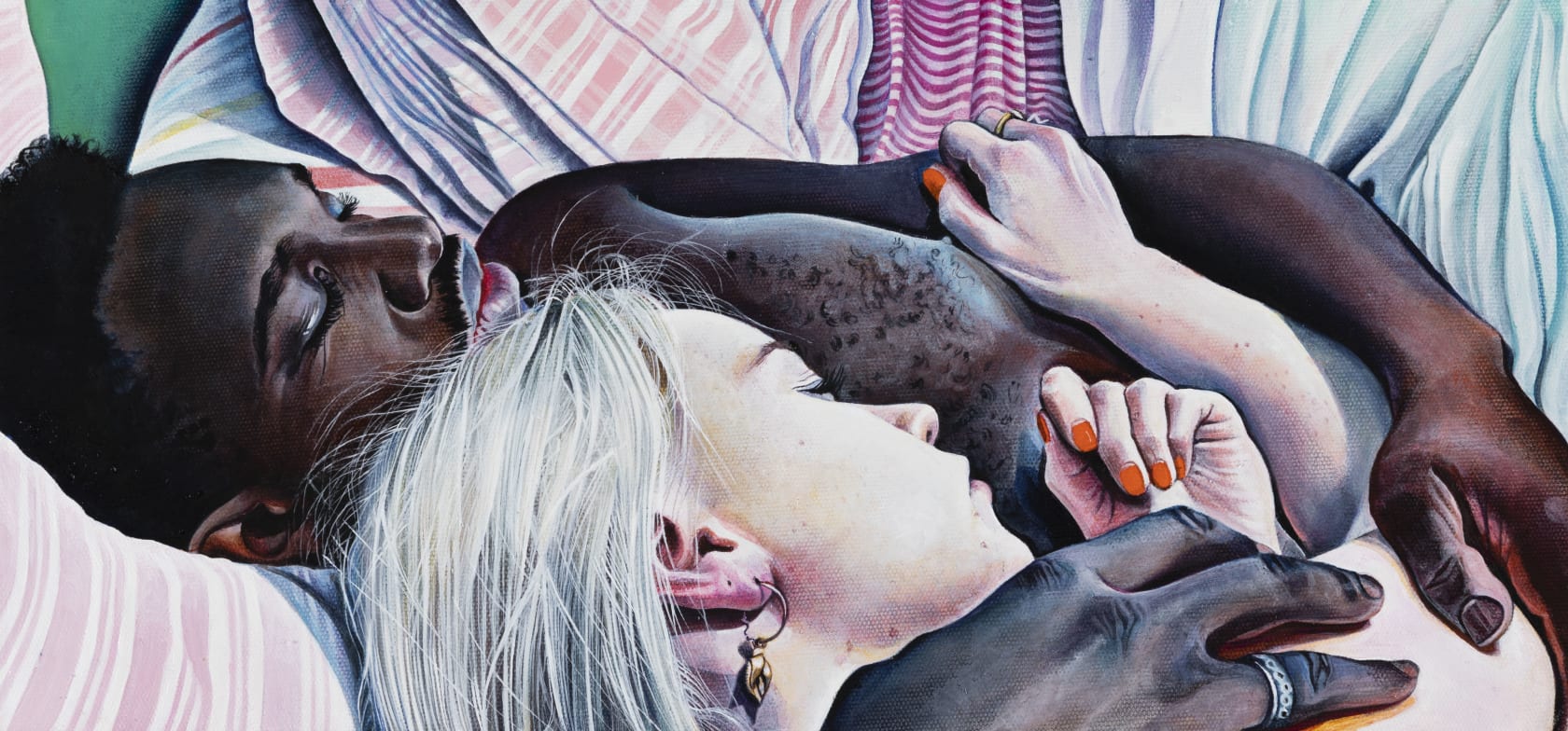 Ishbel Myerscough Lily and Quaye Sleeping, 2019