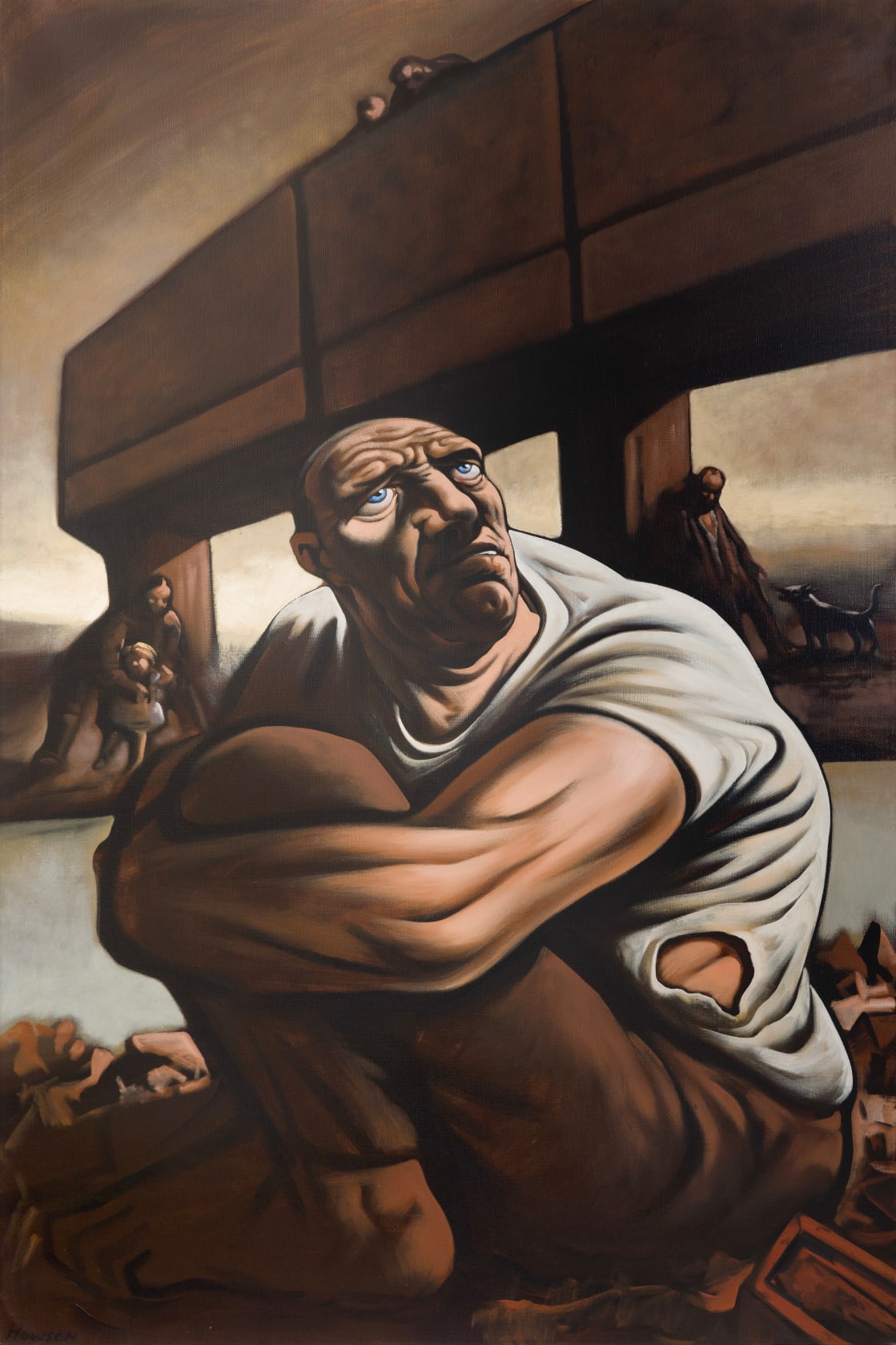 Peter Howson, Bridge to Nowhere, 1998-99