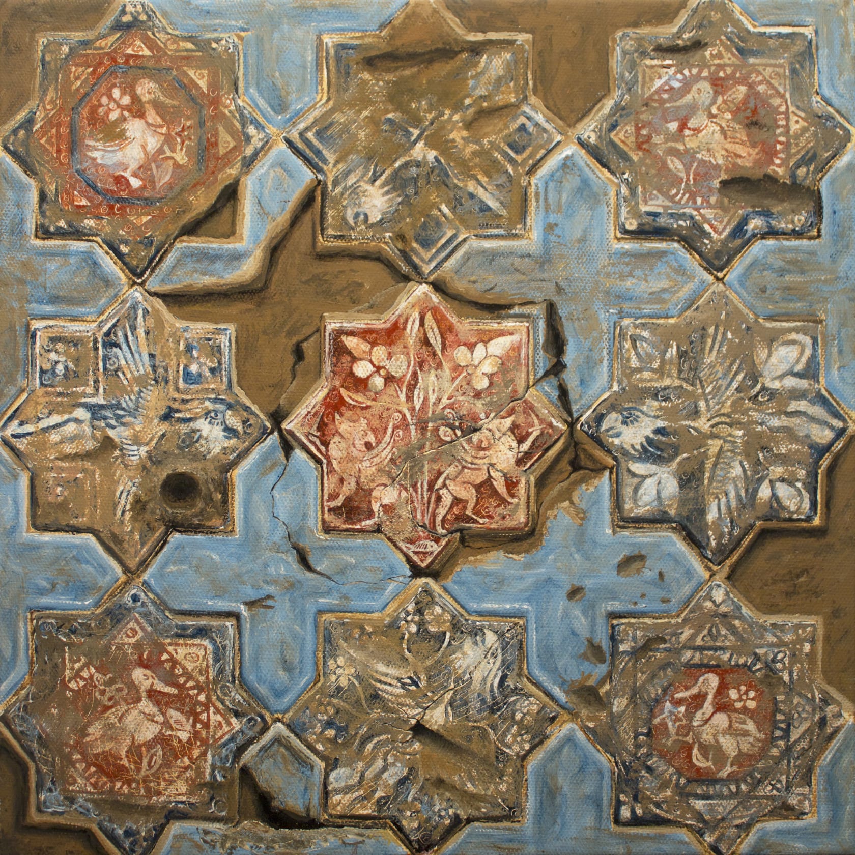 James Razko Tile Composition #9, 2016