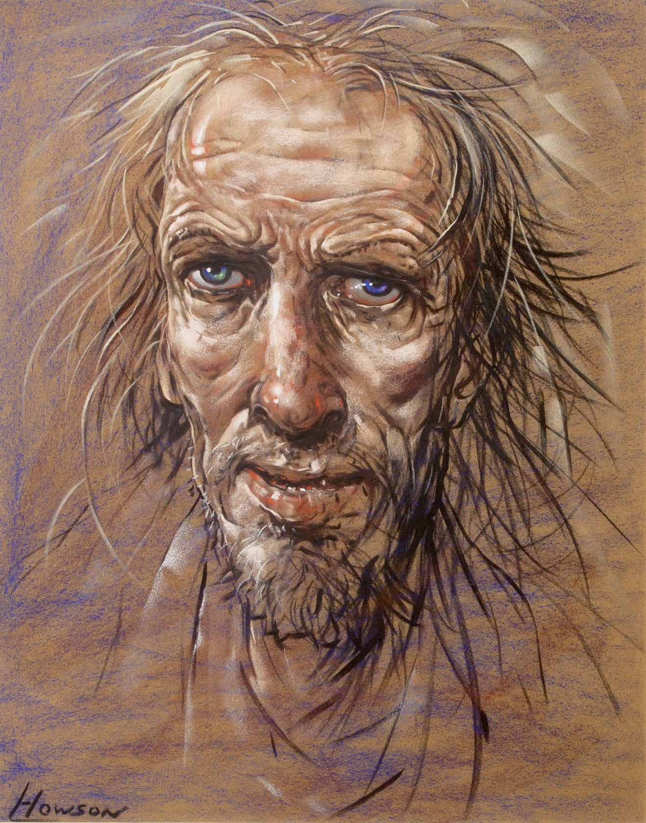 Peter Howson Self Portrait, 2013