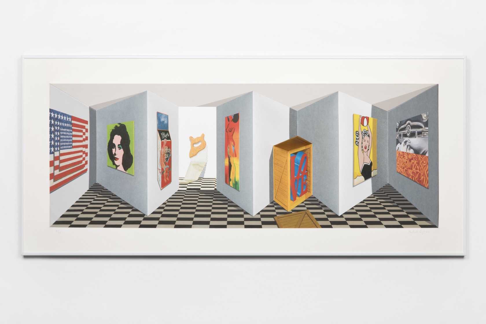 Patrick Hughes, Pop, 2008