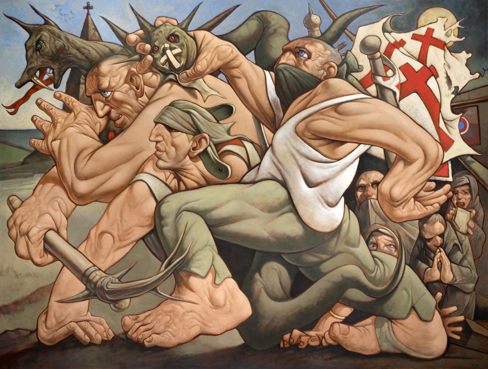 Peter Howson Were War Wer Tor, 2016