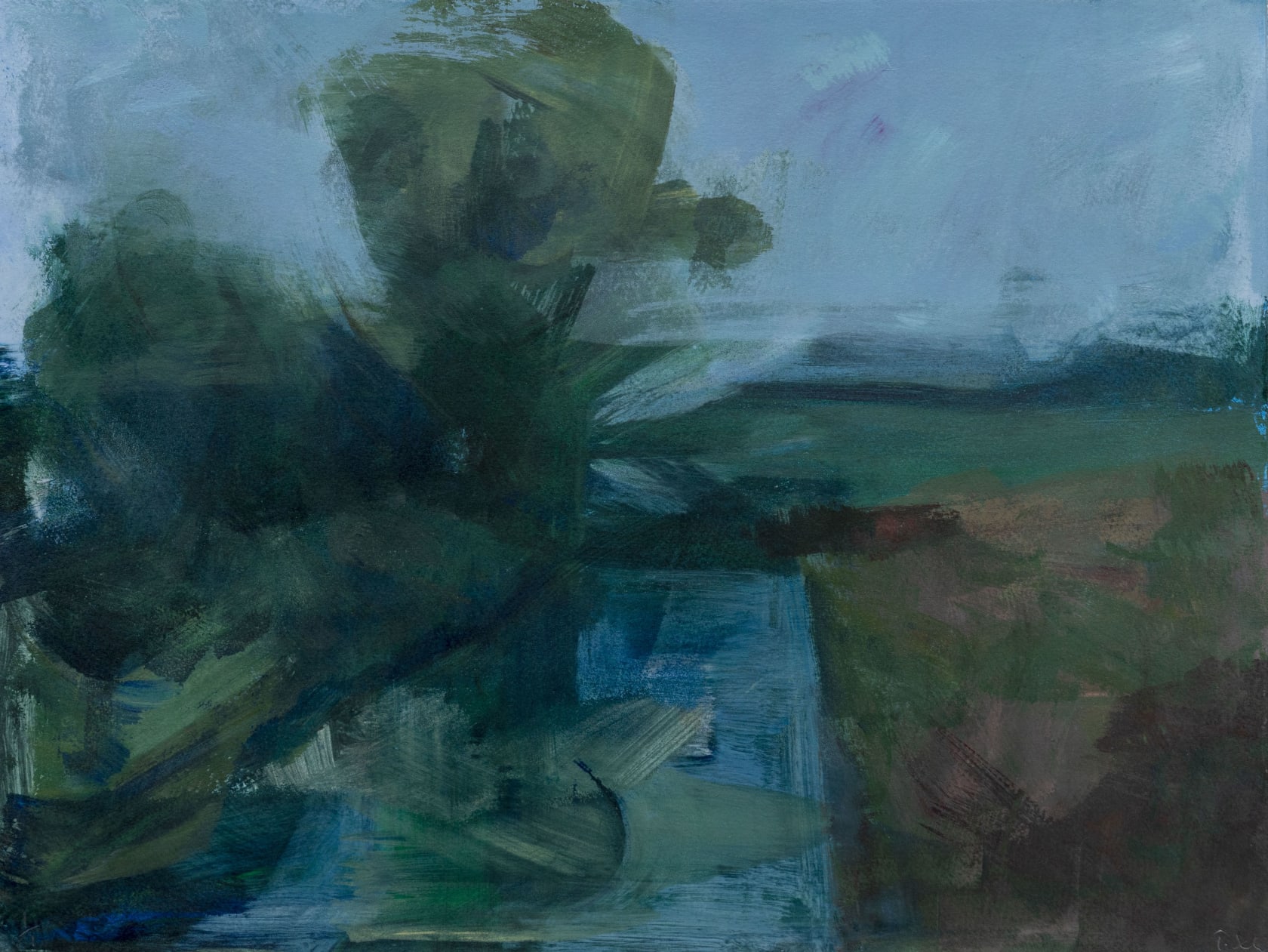 Tai Shan Schierenberg, Flooded Lane (D), 2015