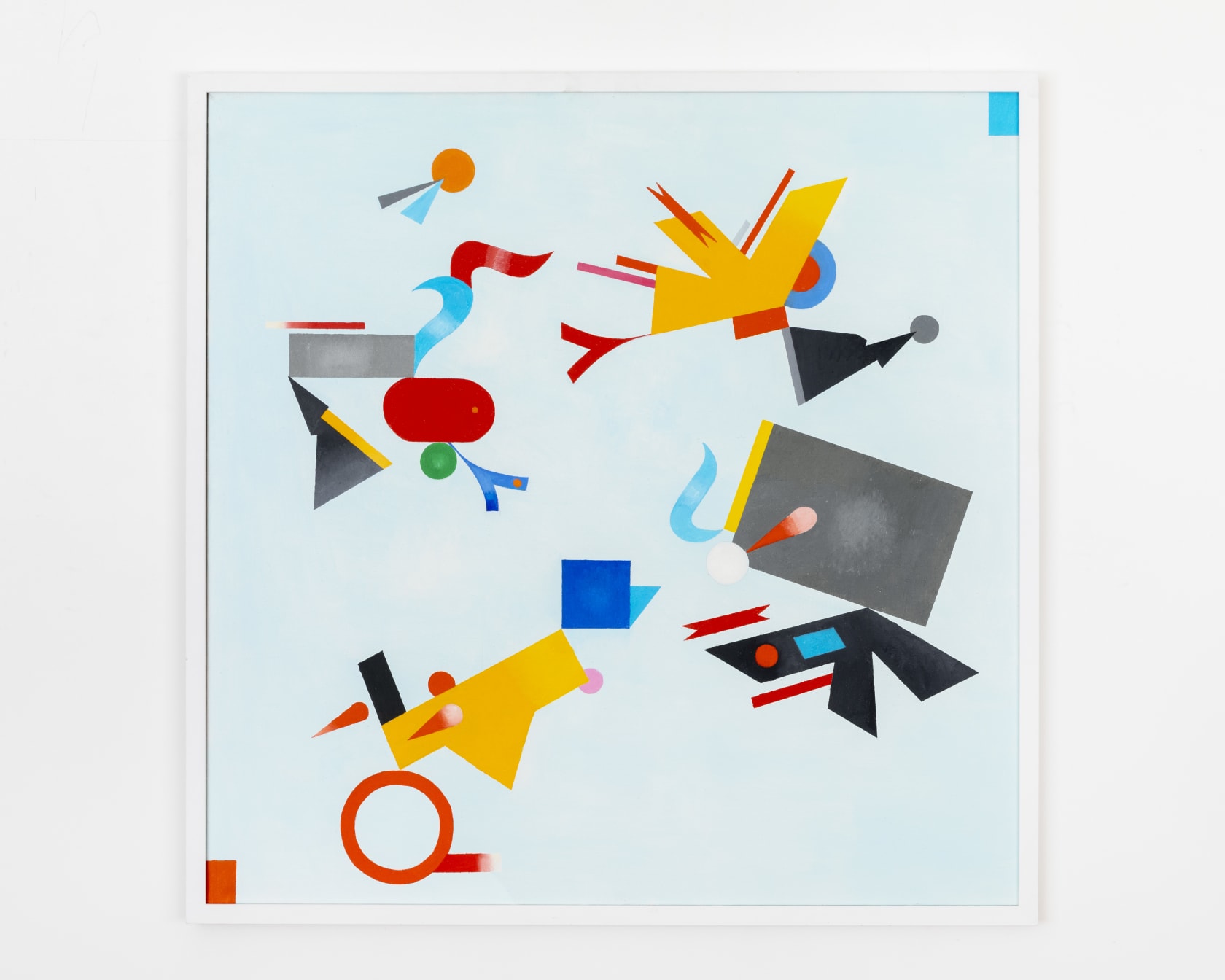 Jack Smith Floating on Pale Blue, 2001